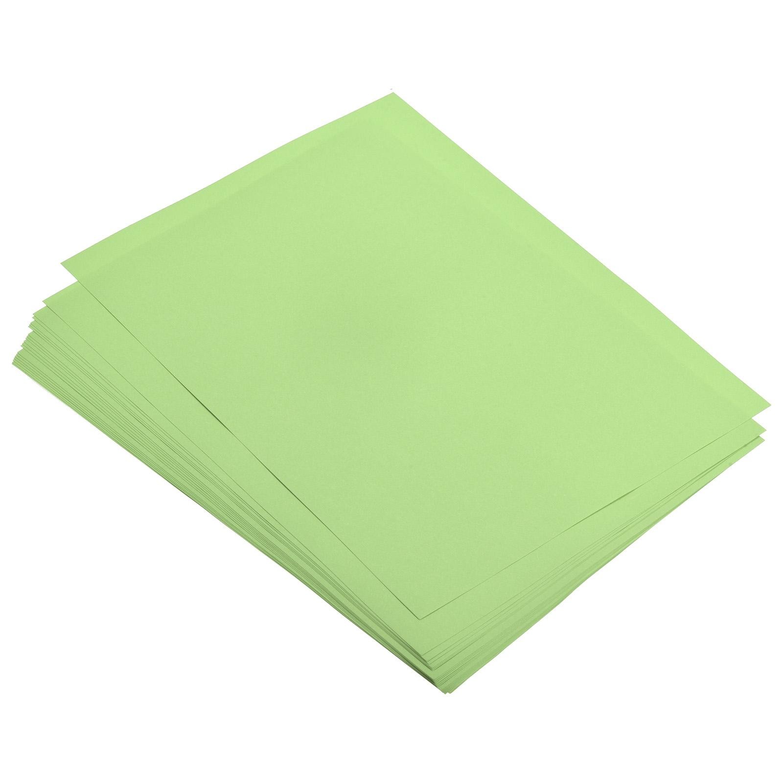 Colored Copy Paper 8.5×11 Inch 80gsm Light Green 100 Sheets
