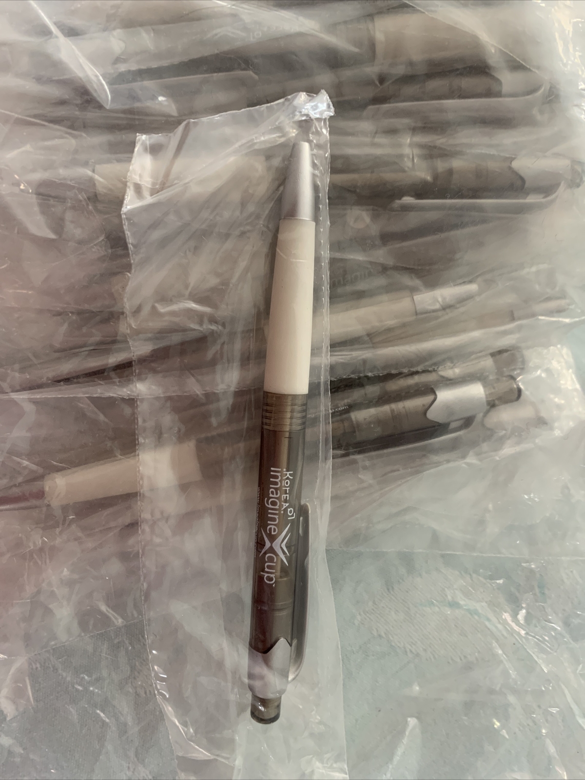 SHIPSTODAY Microsoft Pens Korea imagine cup Pen Black Blue New Collectible pens