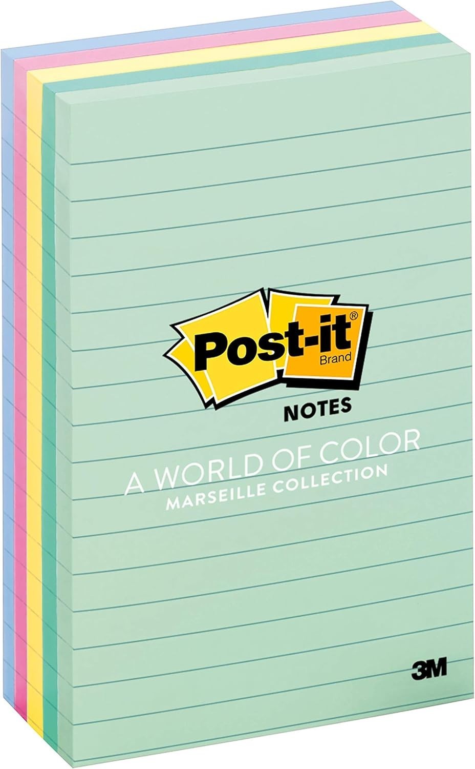 Notes, 4 in x 6 in, 5 Pads, America’s Favorite Sti