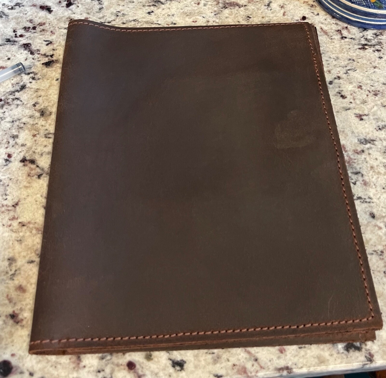 Armoir Fashion Handcrafted Full Grain Leather Portfolio Canada Organizer New