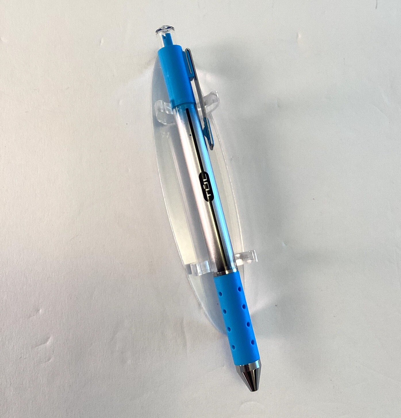 TUL Gel SKY BLUE Ink Pen Retractable Pen 0.7 med Vibrant Ink Resist Smearing