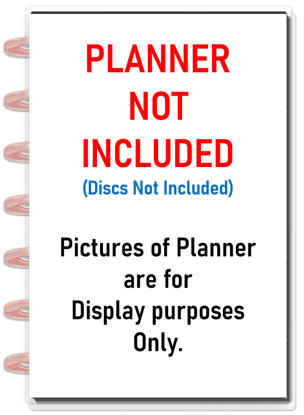 Planner Keeper Retro Trapper 80s Cover Set 4 use w/ MICRO Happy Planner Notes-