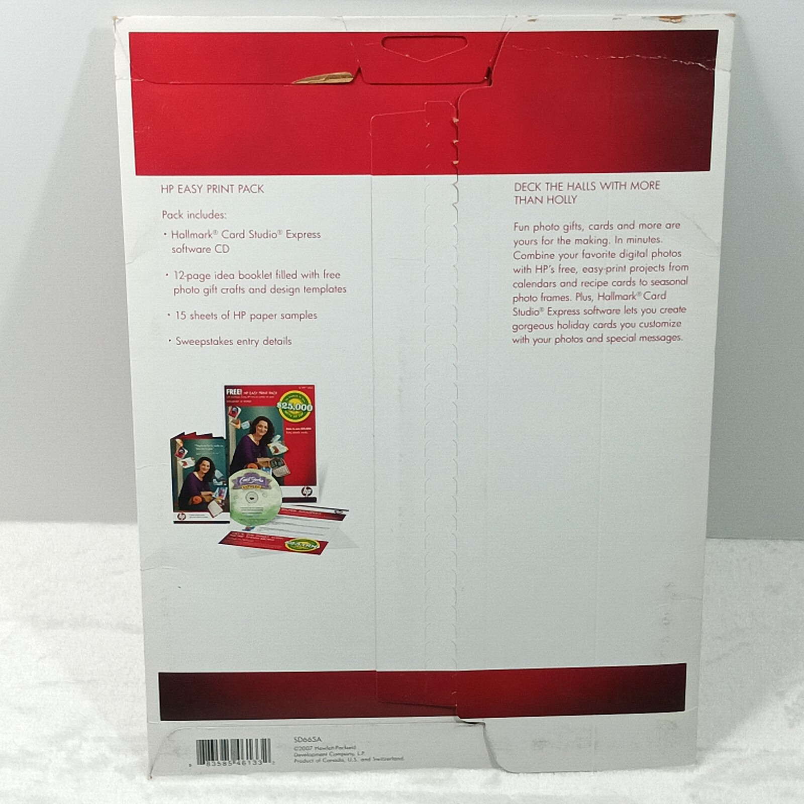 HP print pack, Hewlett Packard paper, You Create sheets, C2B4 print sheets, HP