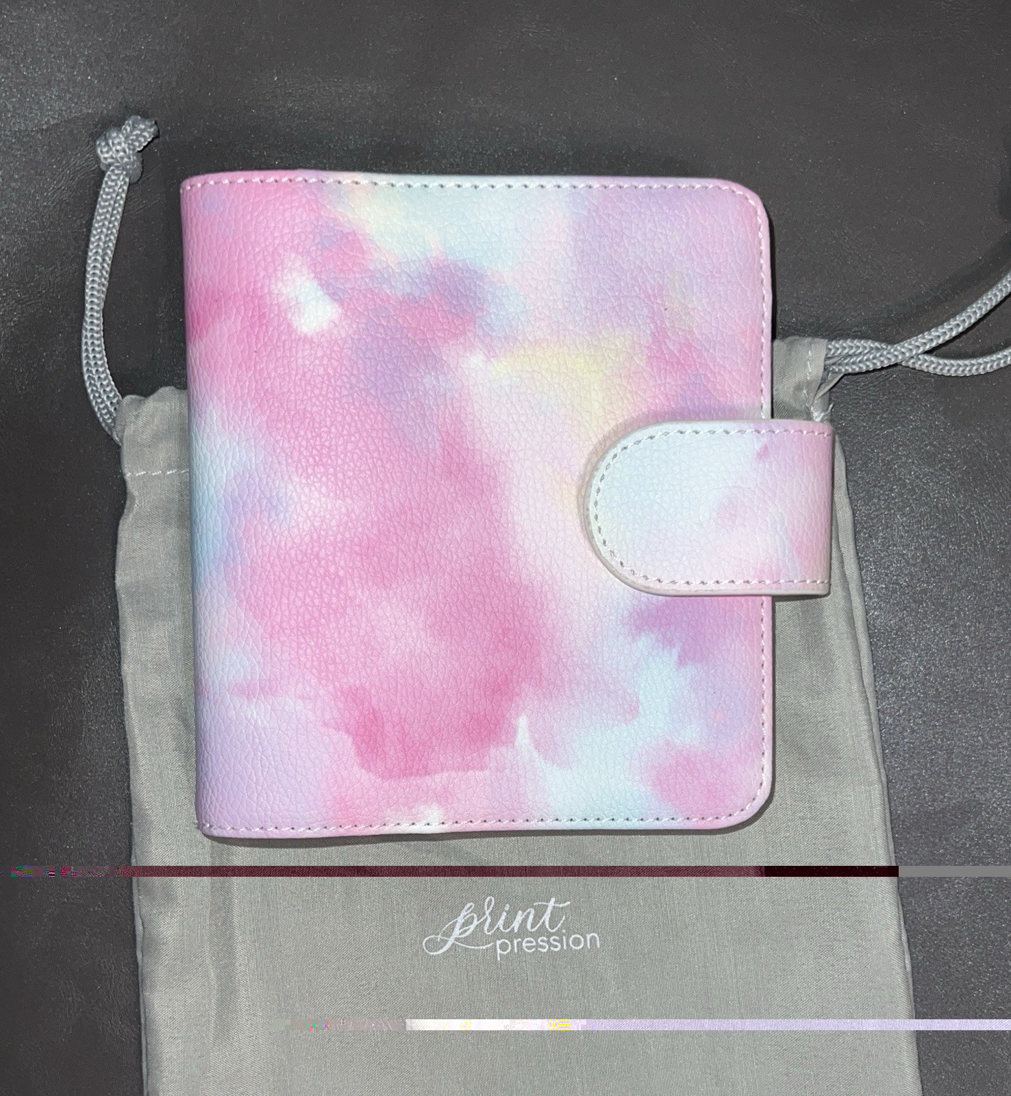 Print Pression Pocket Size Ring Planner Organizer Soft Watercolors NEW!!! 💕