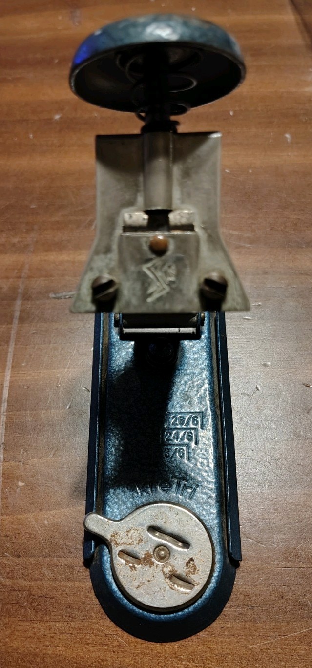 Vintage Stapler Stapler Skre Tri Office Desk Accessory 50s West Germany