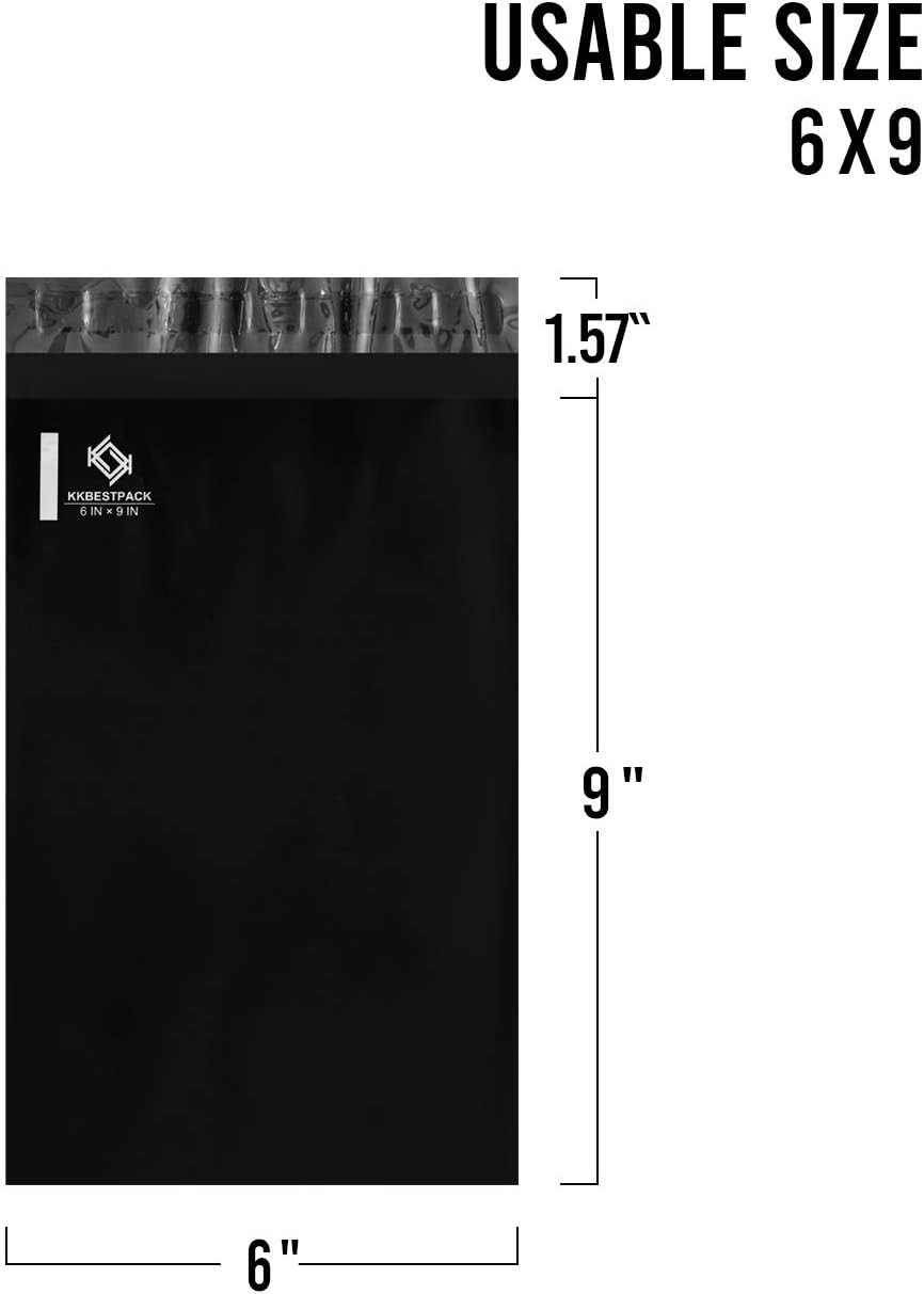 100 Large Poly Mailers 10×13 Shipping Bags for Small Business–Self Sealing Pack