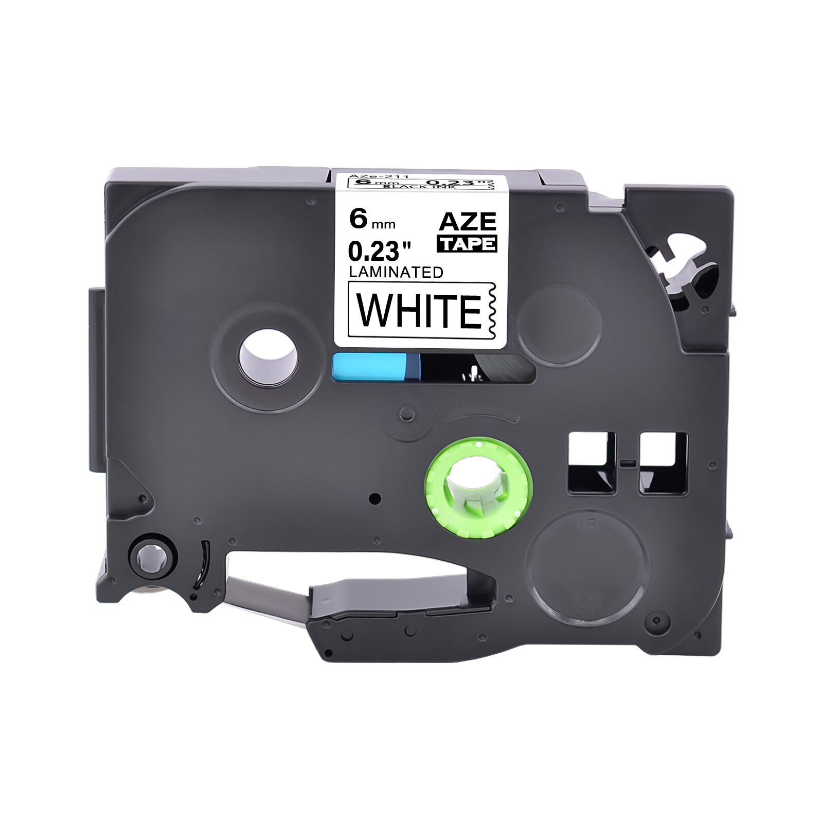 TZ TZe-221 231 241 251 6-36mm Black on White Label Tape Fit For Brother P-Touch