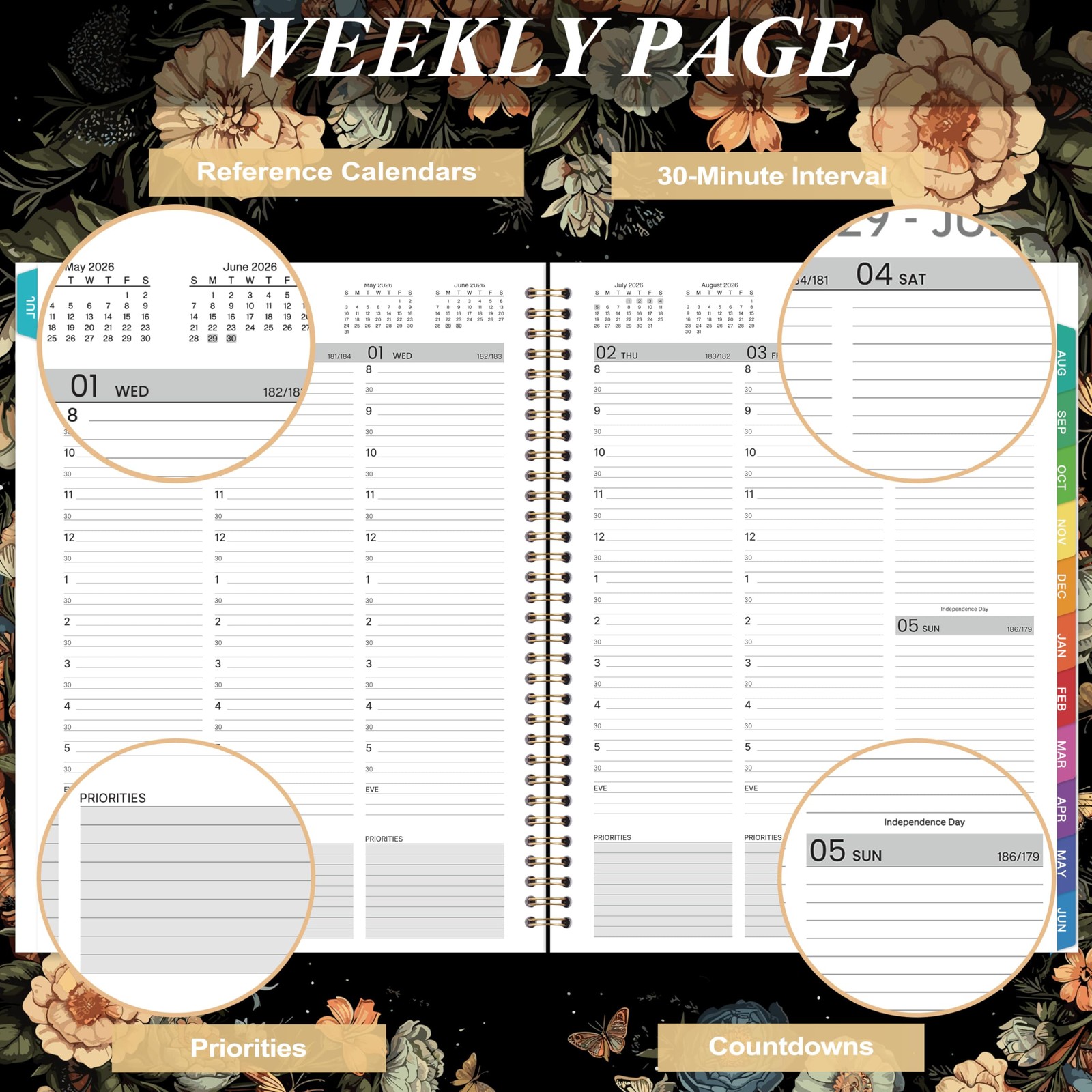 Appointment Book/Planner 2026-2027 – Appointment Book 2026-2027, July 2026 – Jun