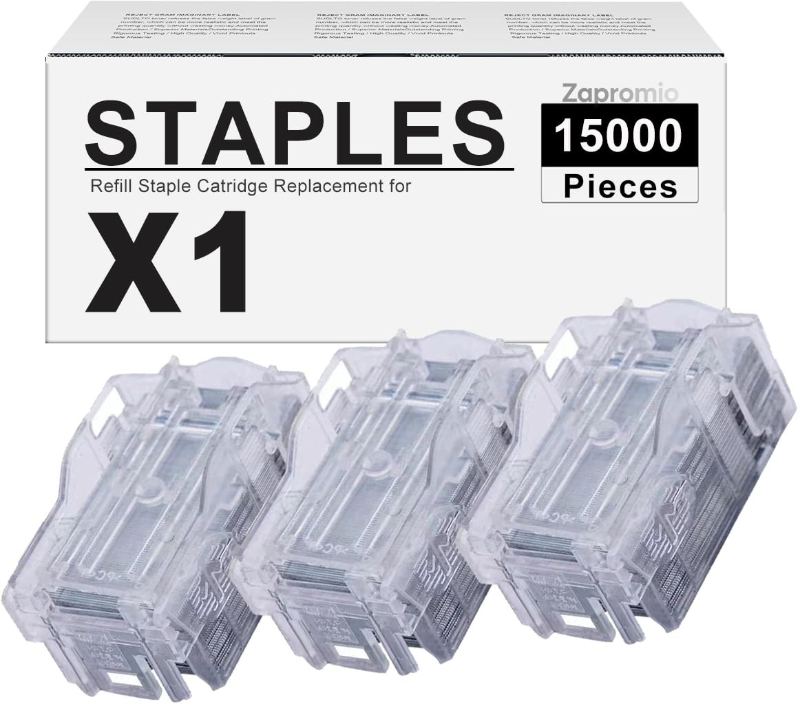** NEW Canon X1 Staple Cartridges | 0146C001 | 15,000 Staples | 3-Pack