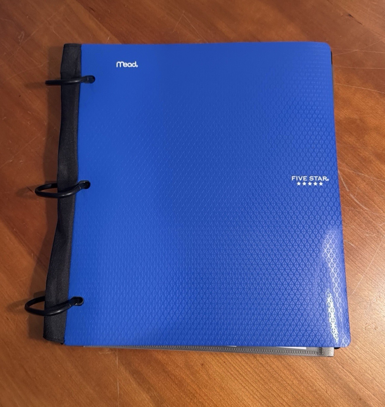 Five Star Flex Refillable Notebook Binder BUNDLE Of 3. Blue, Black & Purple