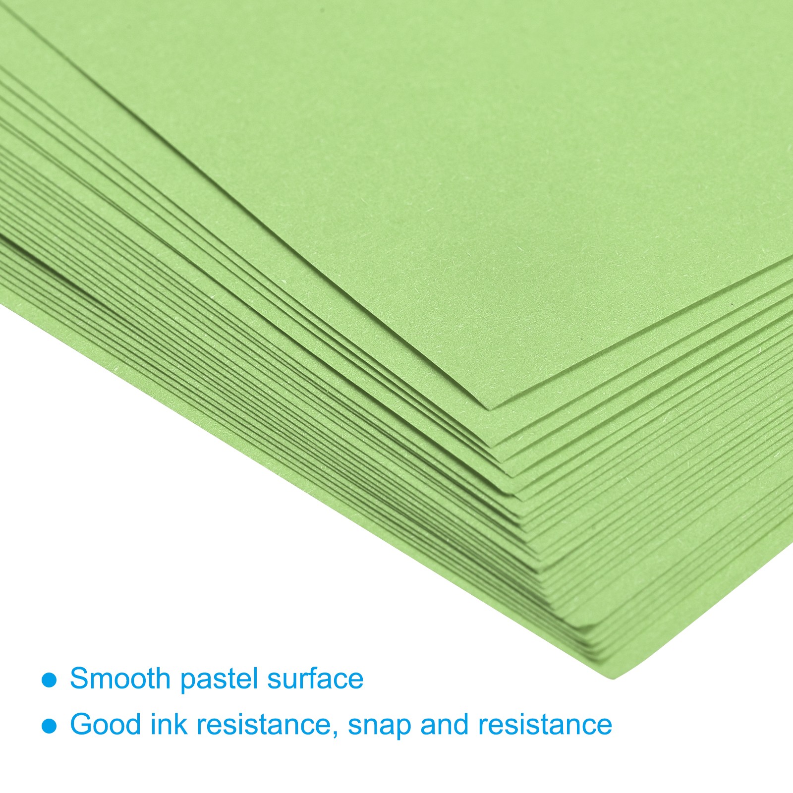 Colored Copy Paper 8.3×5.8 Inch 80gsm Light Green 50 Sheets