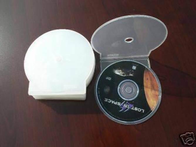 200 NEW CLEAR CD DVD CLAMSHELL CASES JS100 PAKRITE CSHELL