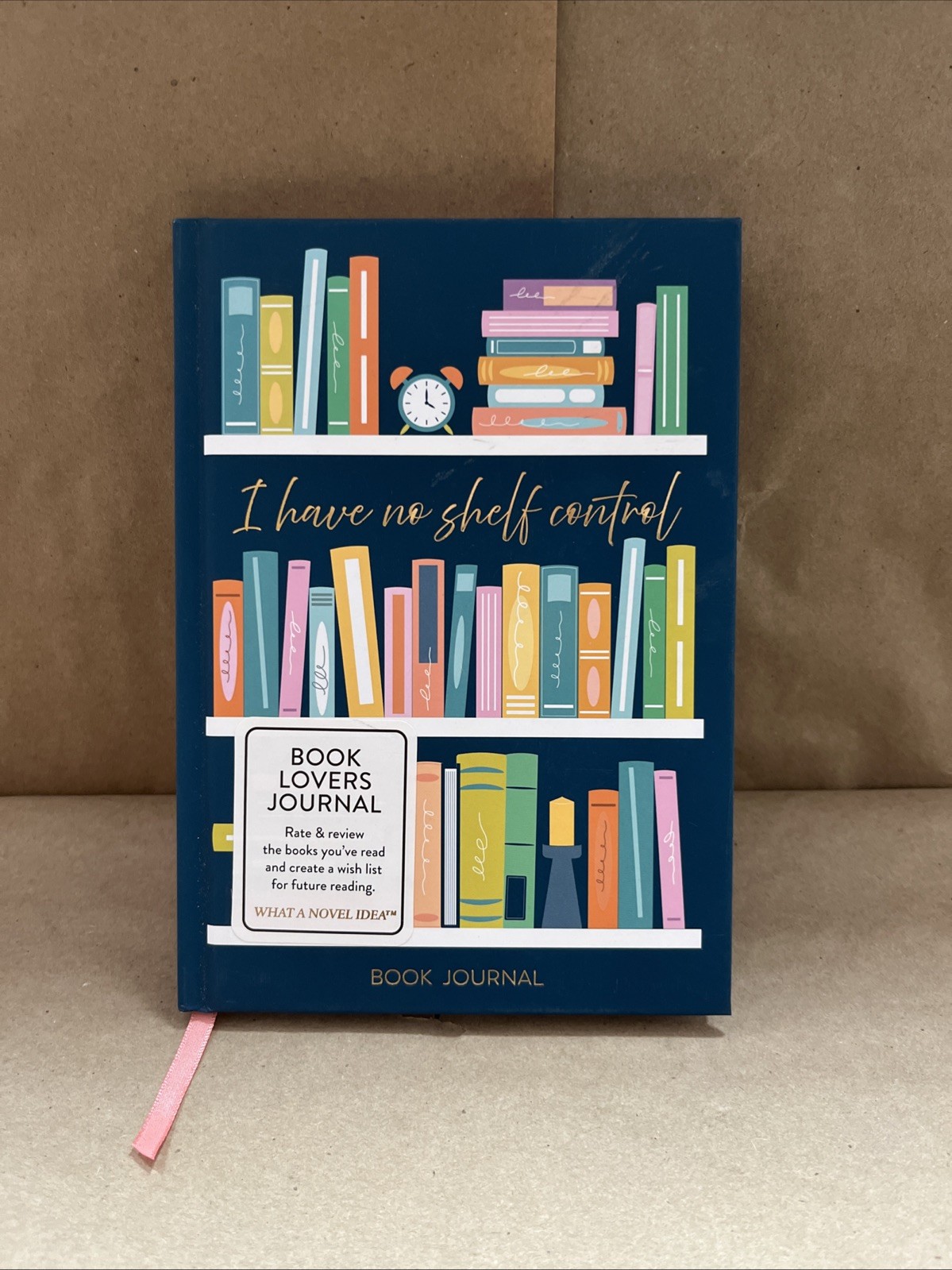 Book Lovers Journal – I Have No Shelf Control HC SEE DESCRIPTION