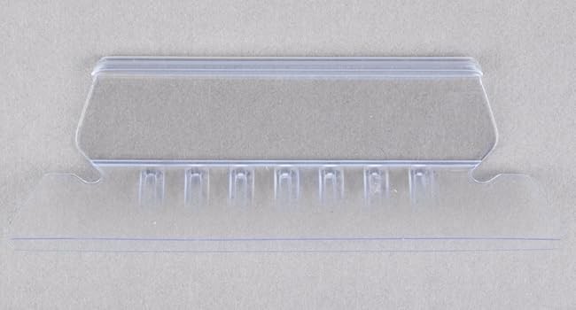 Clear Hanging Folder Tabs, and Inserts 3-1/2″ x 5/8″, 50/Pack (3 1/2″)