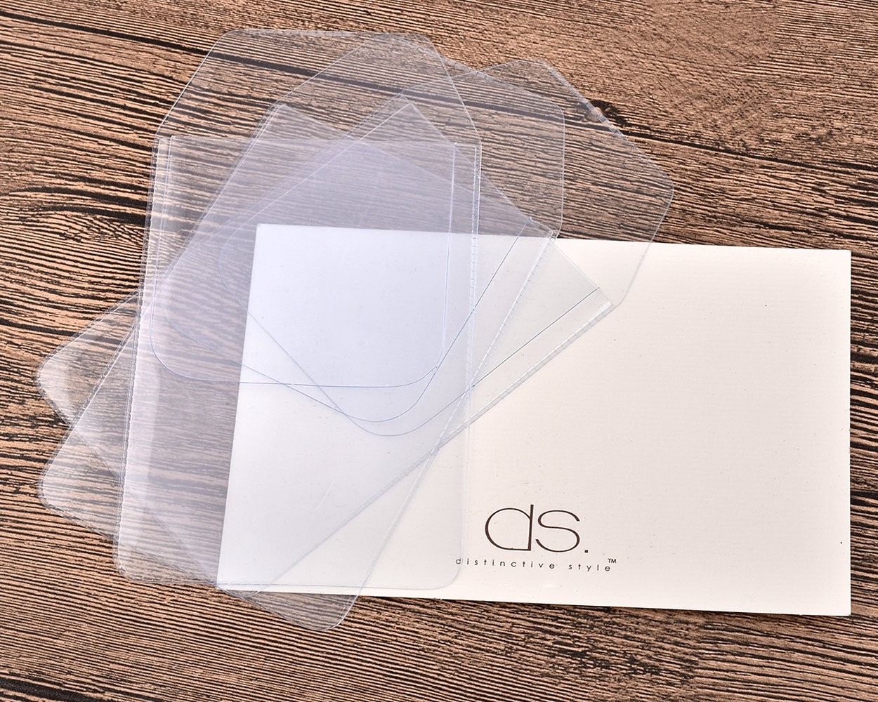 DS. DISTINCTIVE STYLE Shirt Pocket Protector 10 15.6 cm (L) x 8.5 (W), Clear