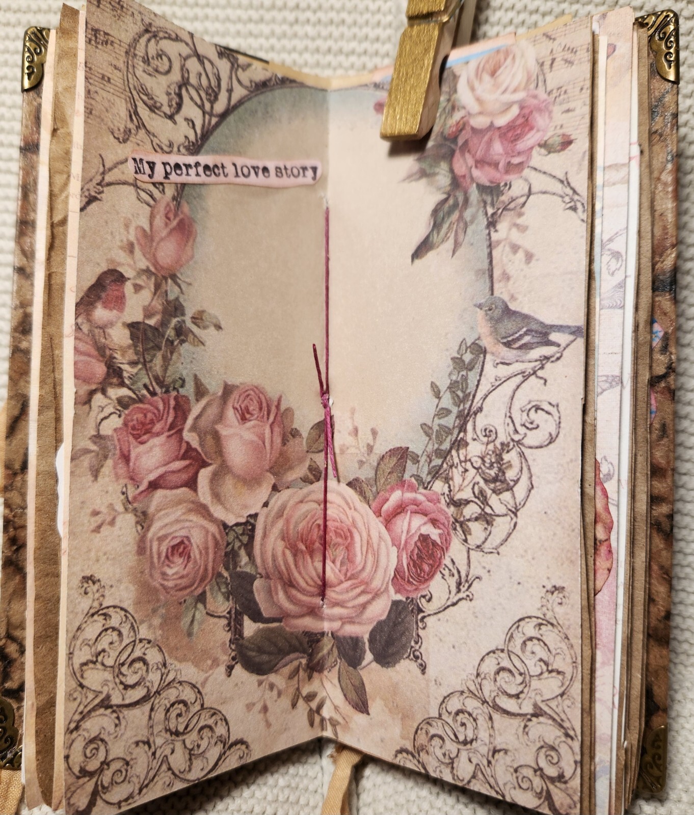 Victorian Themed Proposal Junk Journal – Limited Edition