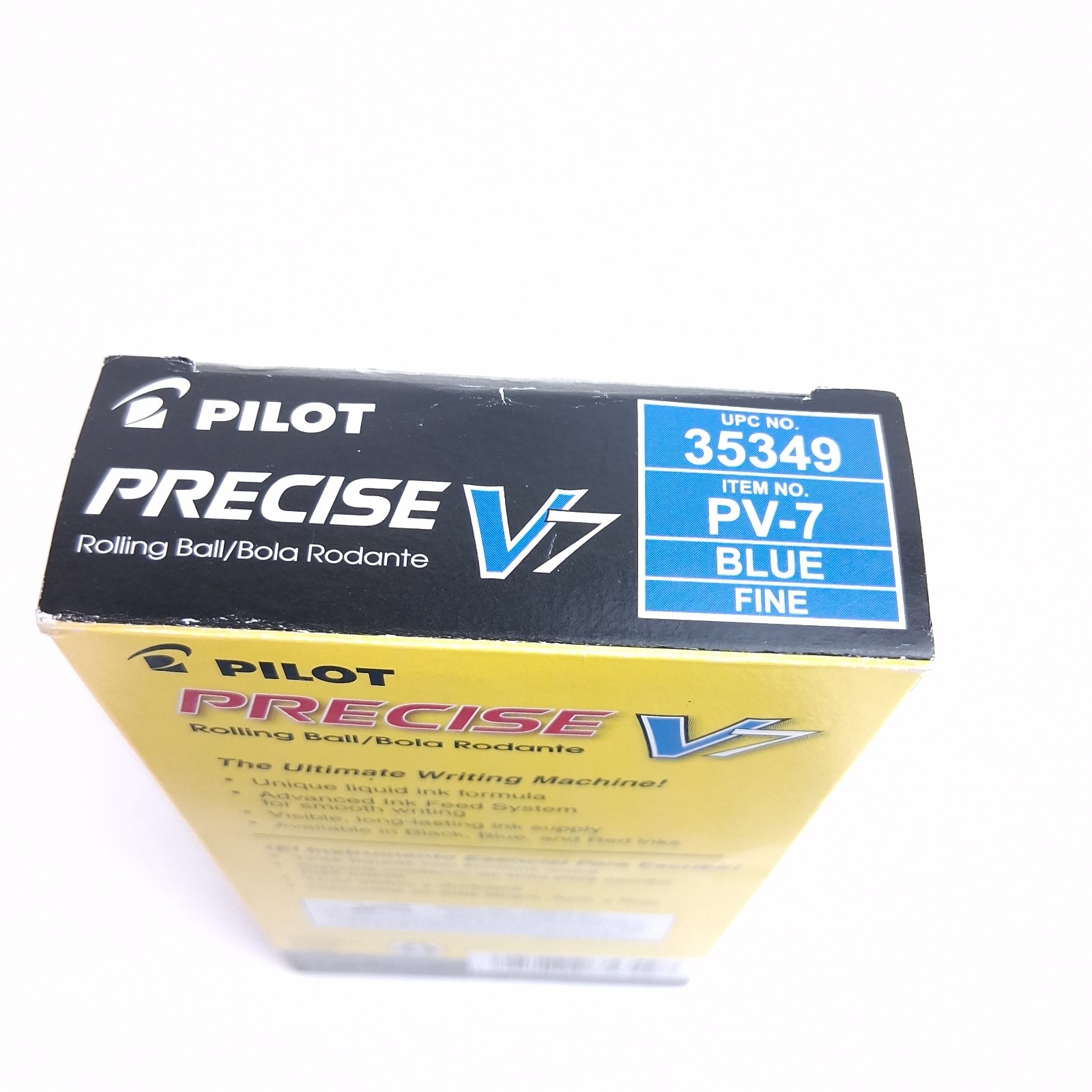 Old Stock Pilot Precise V7 Pens PV-7 Blue Fine Pack of 10 Made in Japan Vintage