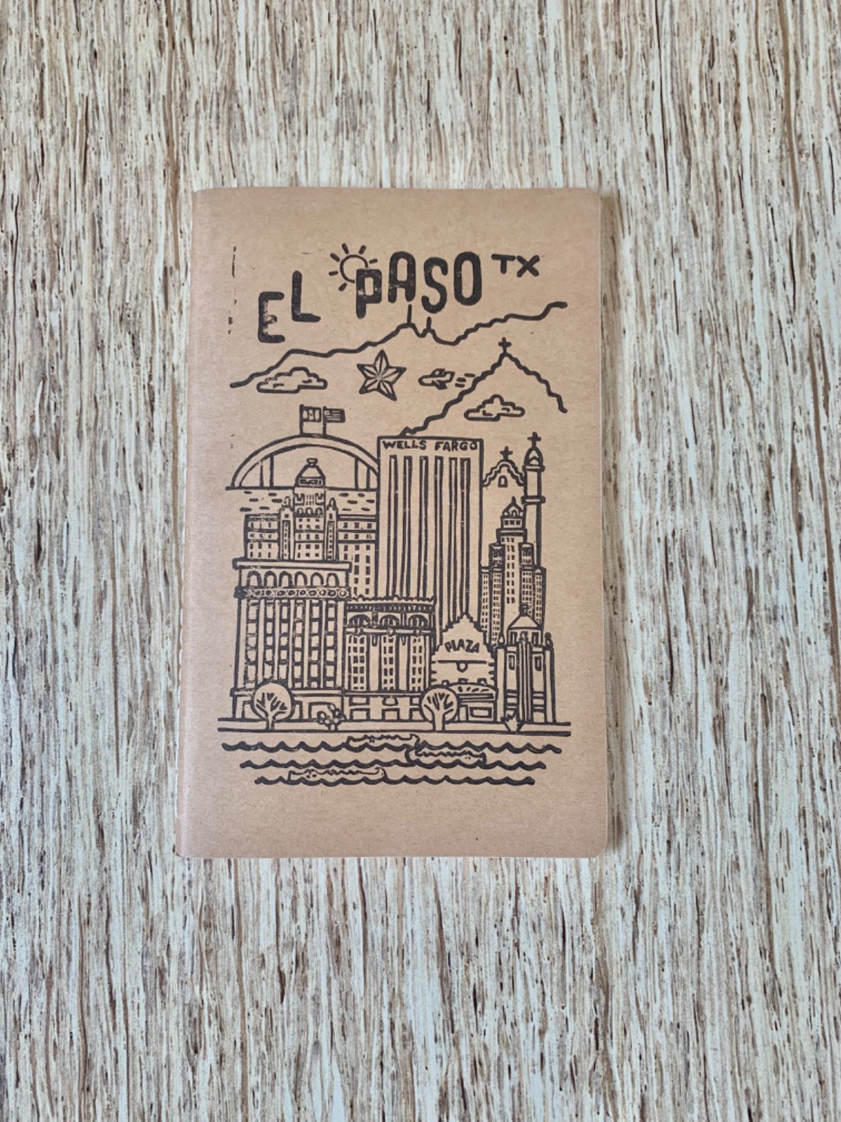 El Paso Texas Souvenir Gift Journal Notebook 50 Pages Dotted Lines – 5.5″ x 8.5″