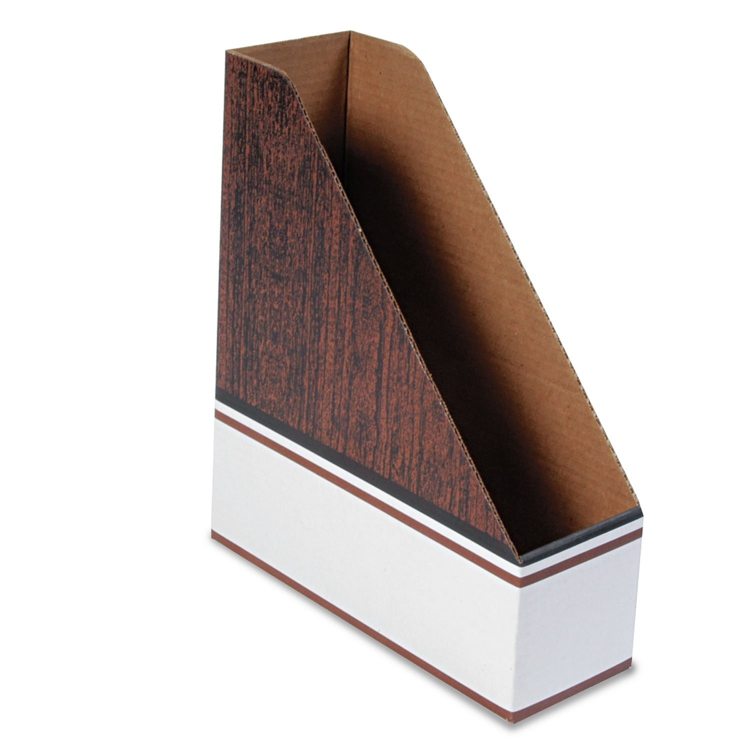 Bankers Box 07224 Magazine File,4-Inch x11-Inch White