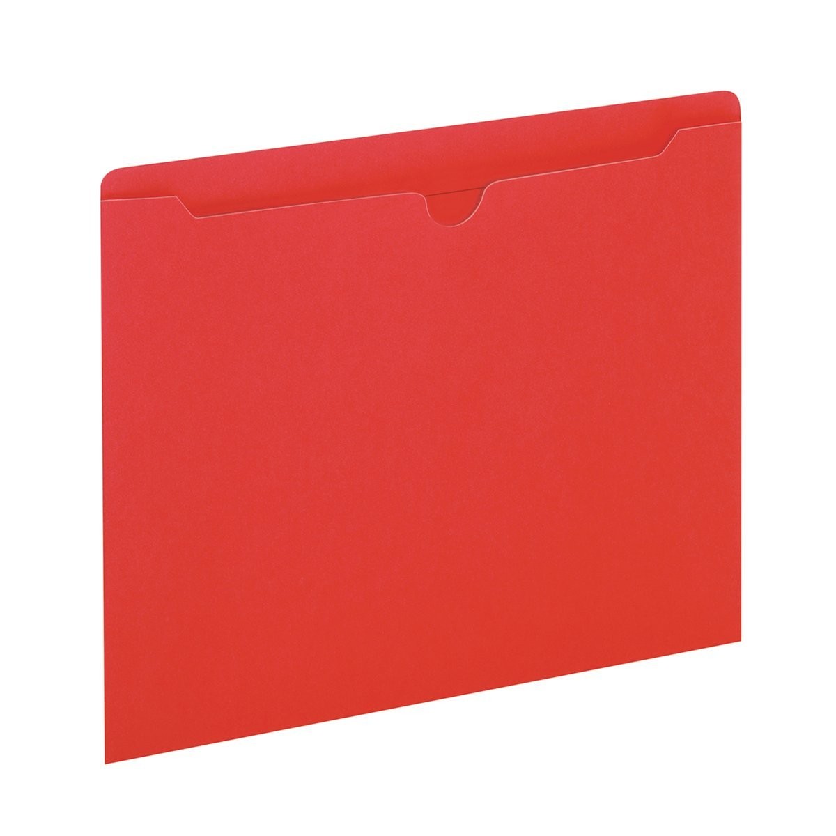 Pendaflex Colored File Jackets Reinforced Tab Flat Letter Size Red 100 Jackets