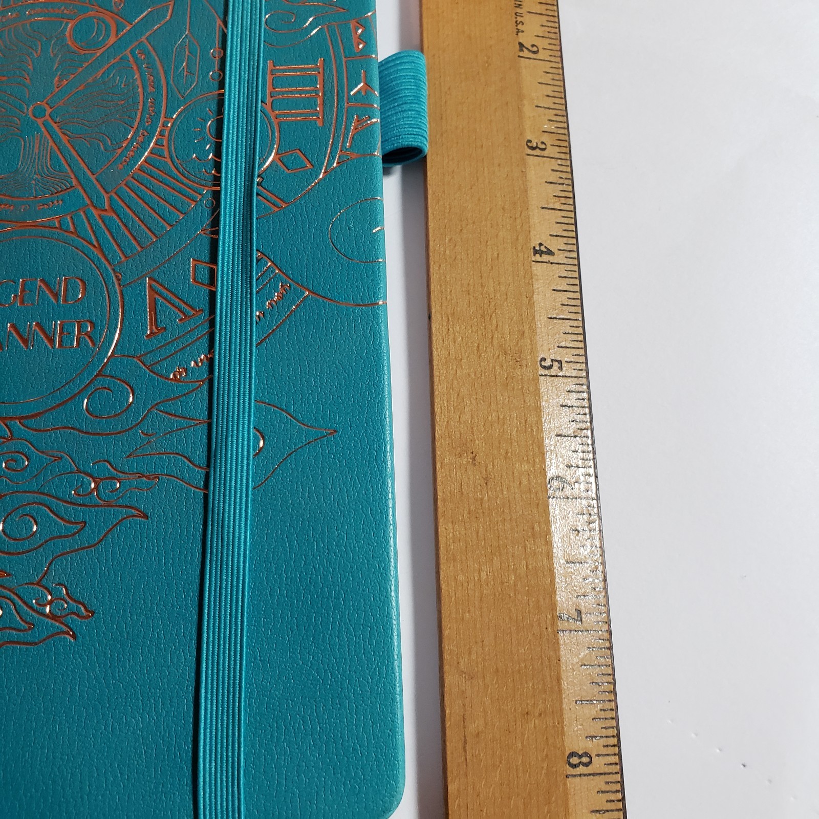 Legend Planner Weekly Monthly Notebook Journal Stickers Goals Teal Aquamarine