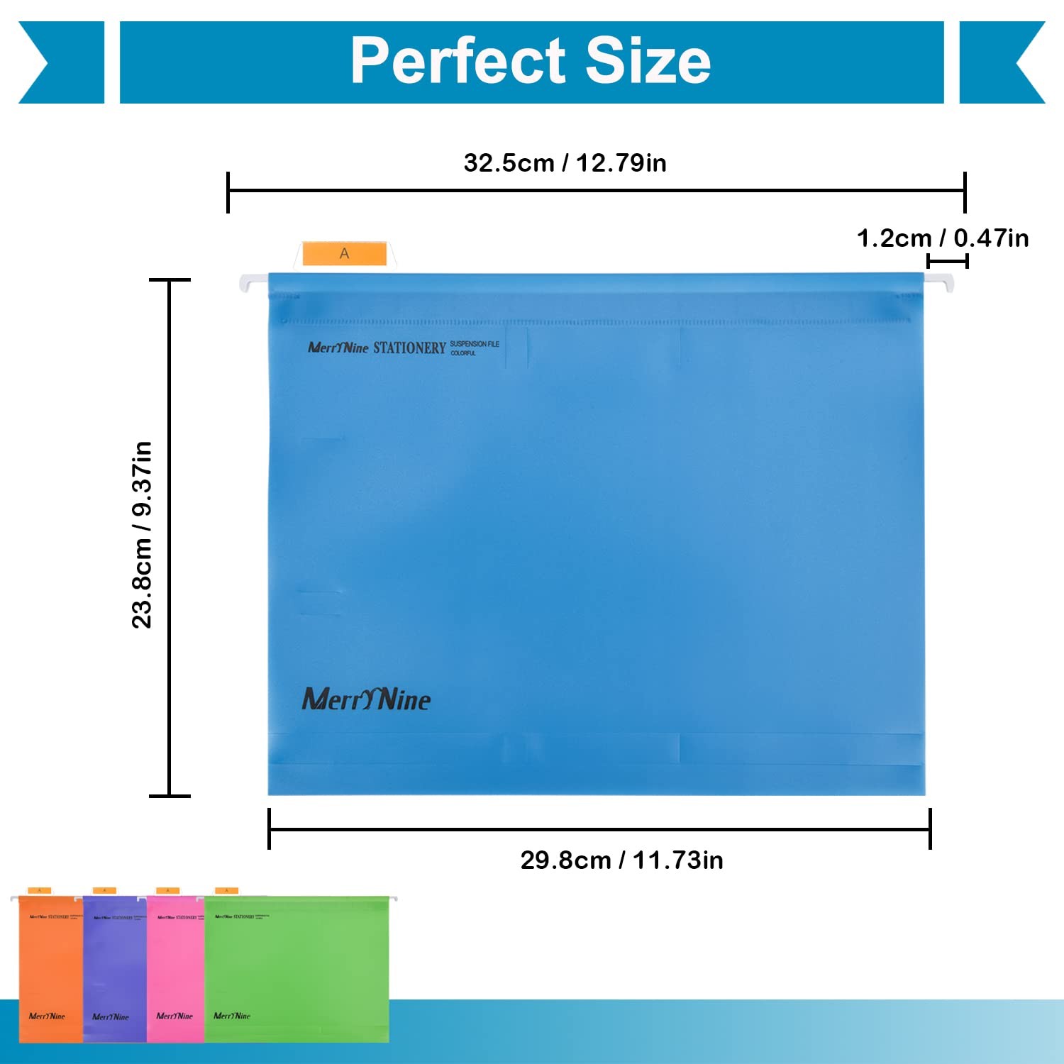Hanging File Folders 15pcs Letter Size Suspension Files Polypropylene Filing Cab
