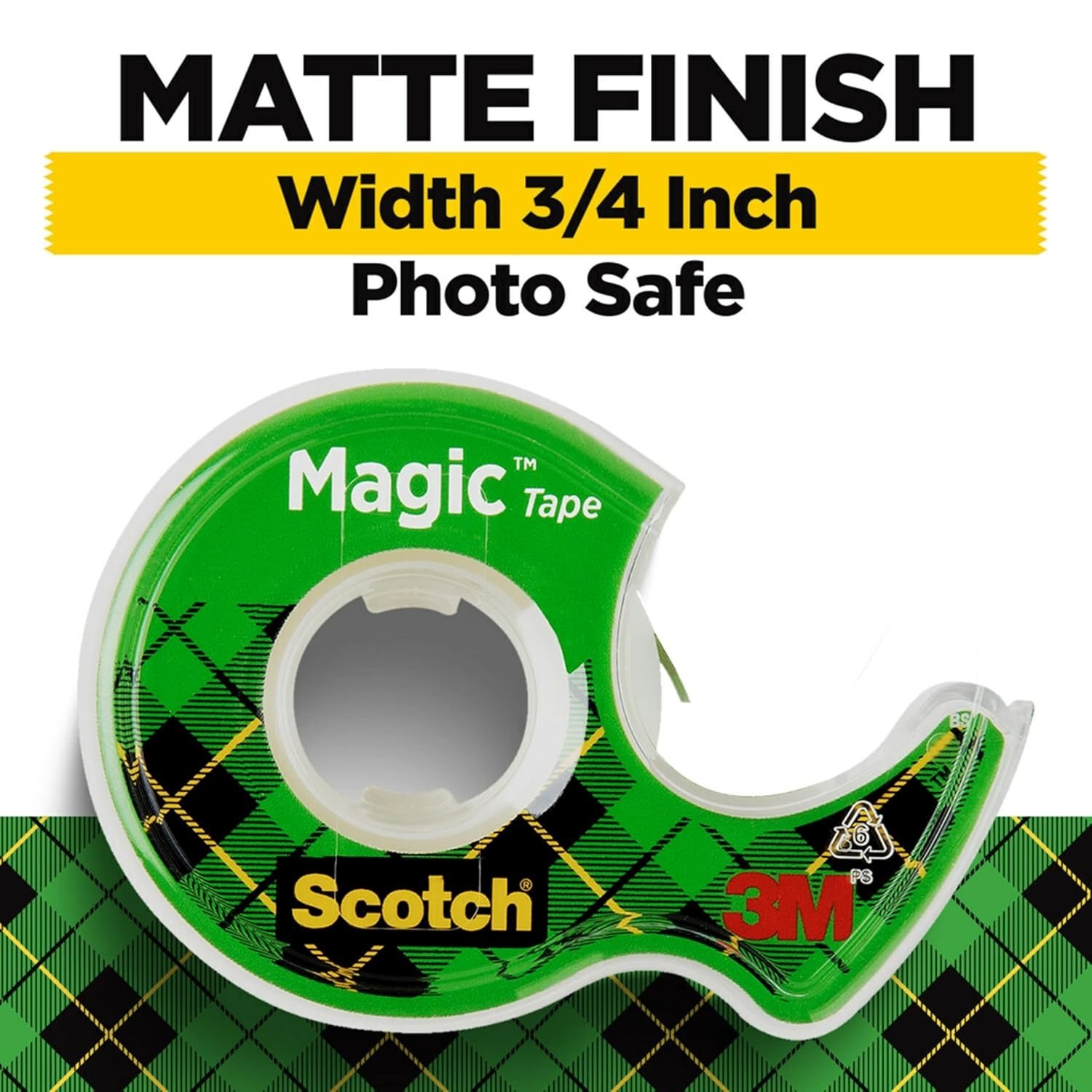 Scotch Magic Tape, Invisible, Holiday Supplies and Gift Wrap Tape, 3 Rolls