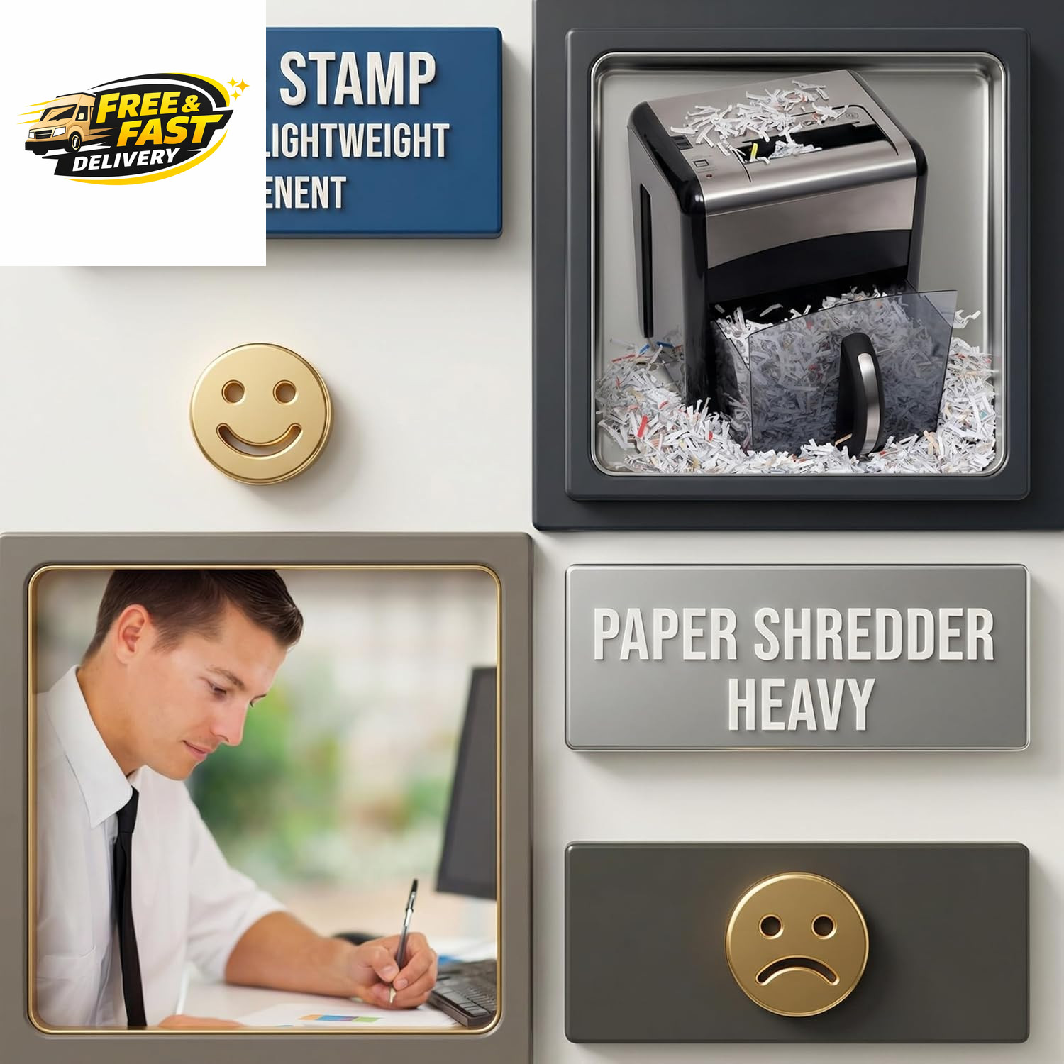 2 Pack Identity Protection Roller Stamp Identity Theft, Confidential, Privacy Ro