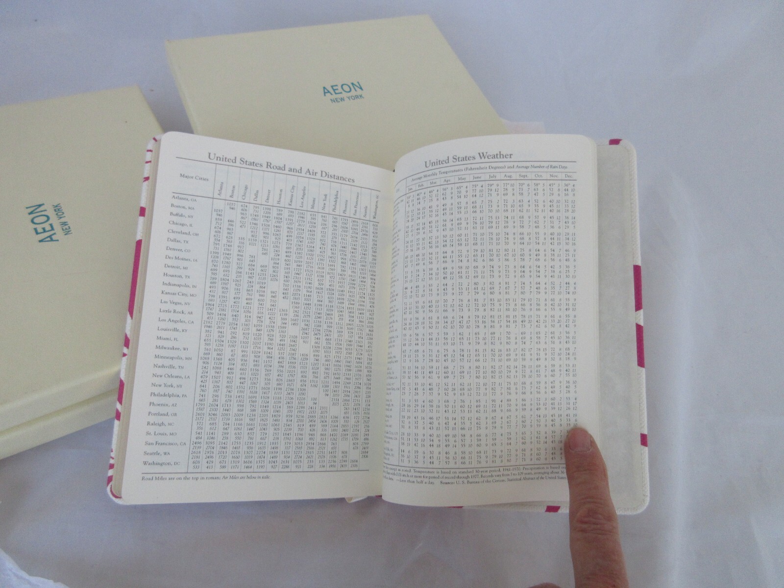 Journal 7″ Fabric Soft Cover 224 Lined Pages Graphic Image AEON New Box Pink