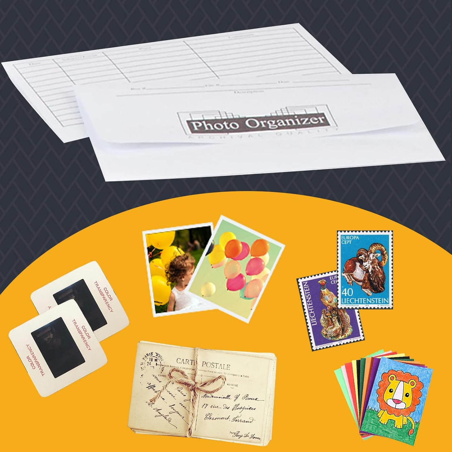 Photo File Envelopes 4X6 Inch 25/Pk