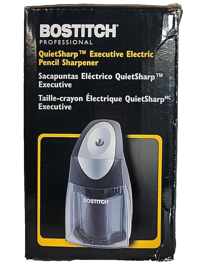 Stanley-Bostitch Quietsharp Executive Electric Pencil Sharpener EPS9V-BLK