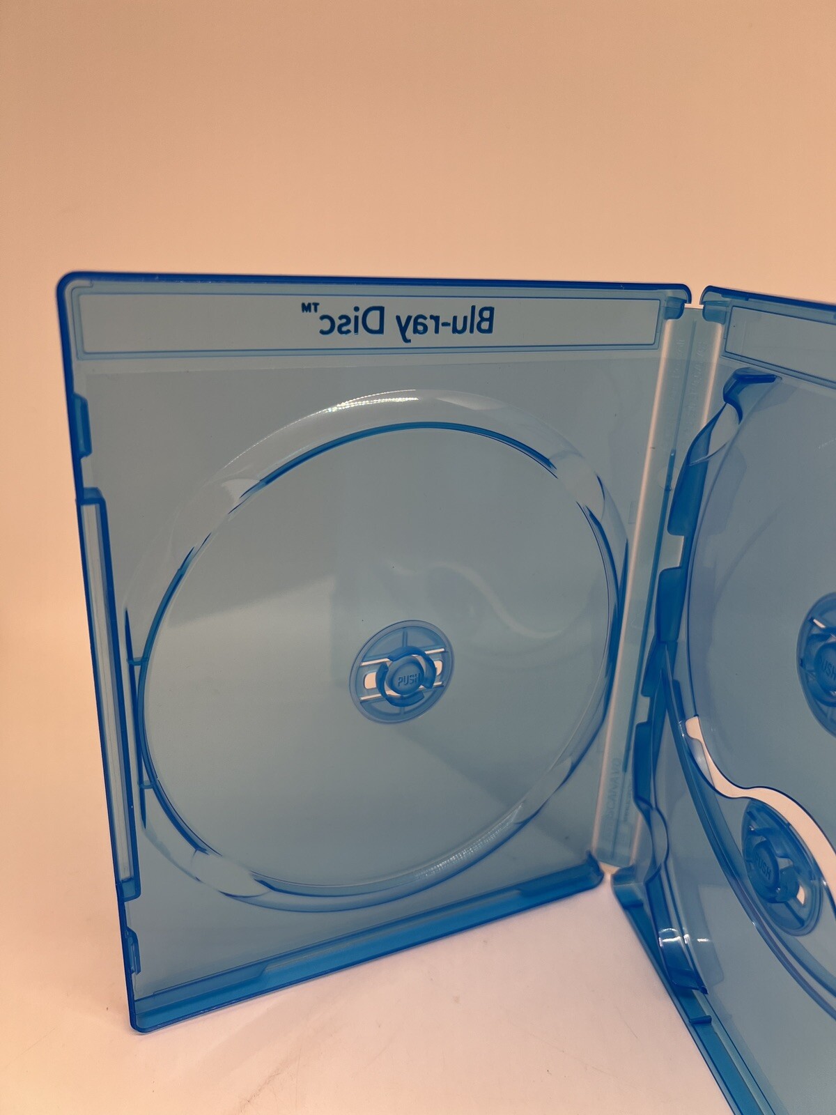 2 PCS NEW SCANAVO 14mm Triple (3) Blu-Ray DVD Cases w Logo, BRAMZ.3/ONE.14MM.KRT
