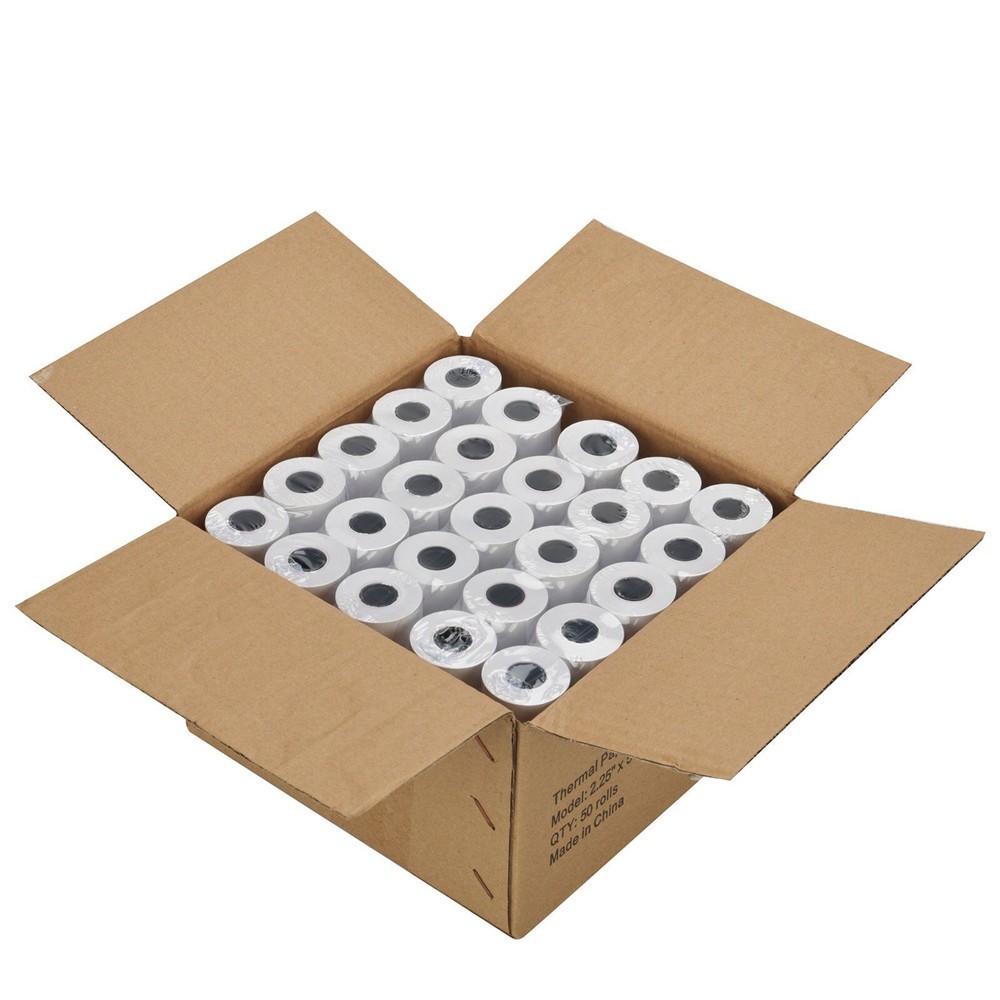 10-200Rolls 2 1/4″ x 50 Thermal Receipt Cash Register Credit Card Paper BPA Free