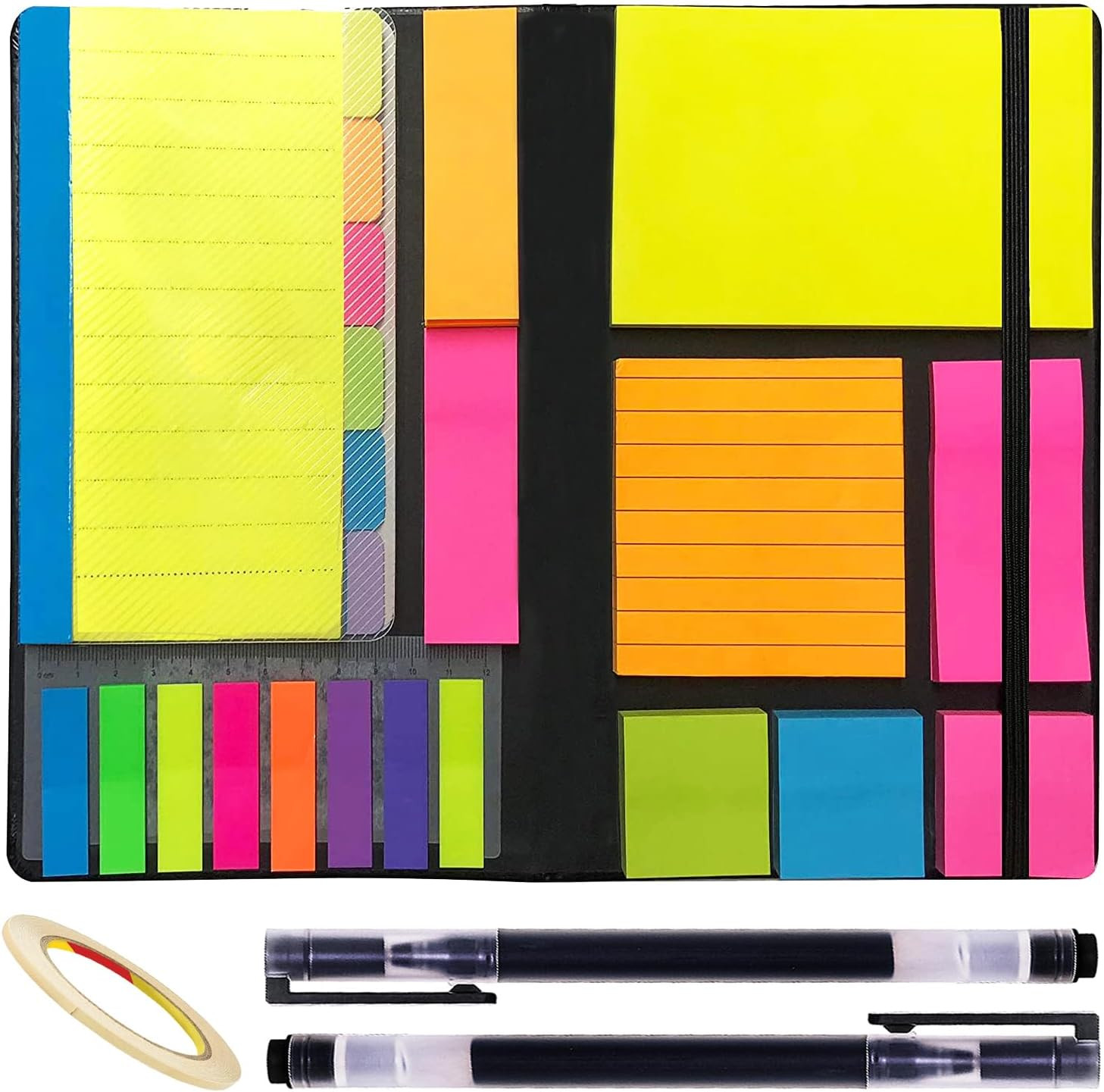Sticky Notes Set 710 Pack, Divider Sticky Notes Tabs, Office Supplies, Planner S