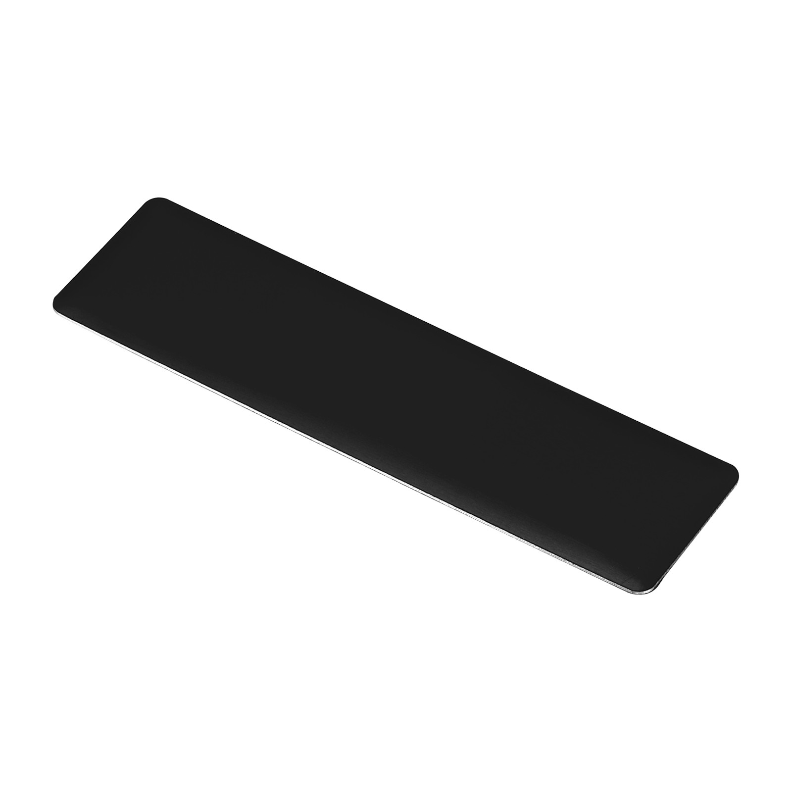 20Pcs 3″x1″x0.03″ Anodized Aluminium Laser Engraved Mount Plate Blank Black