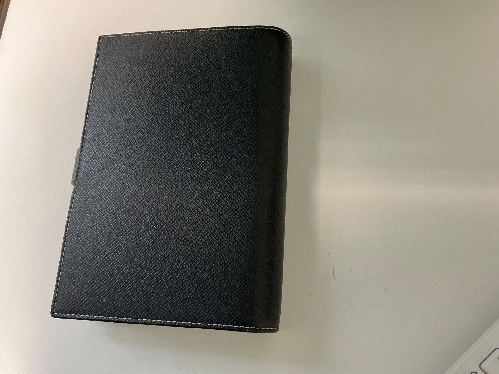 Day Runner 6-Ring Fact Center Compact Personal Organizer Planner Blk 3.75×6.75″