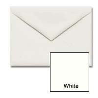 Cougar White 5 1/2-BAR (4 3/8 x 5 3/4) Envelopes 25-pk – 104 GSM (28/70lb Text)