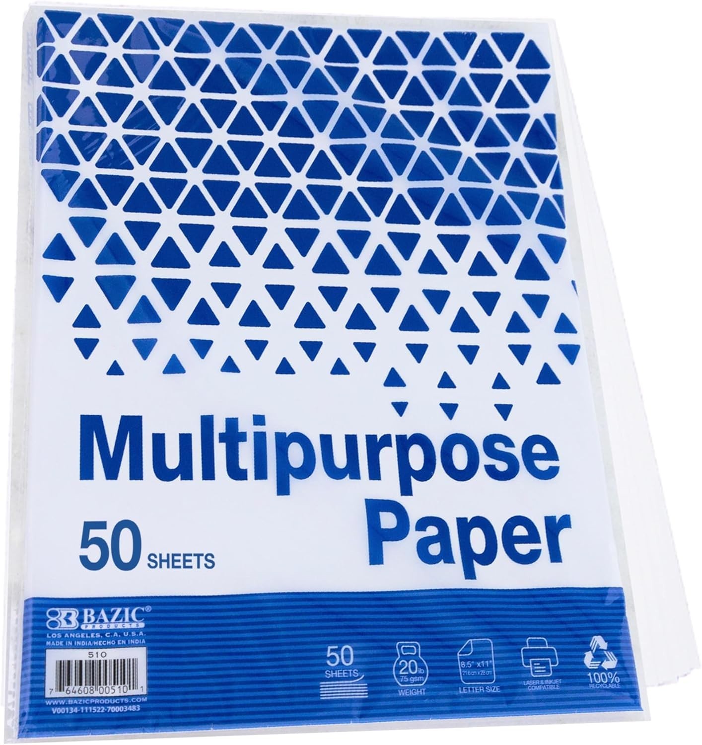 Versatile 80 Sheets 20LB Multipurpose Paper – Ideal for All Your Printing Needs