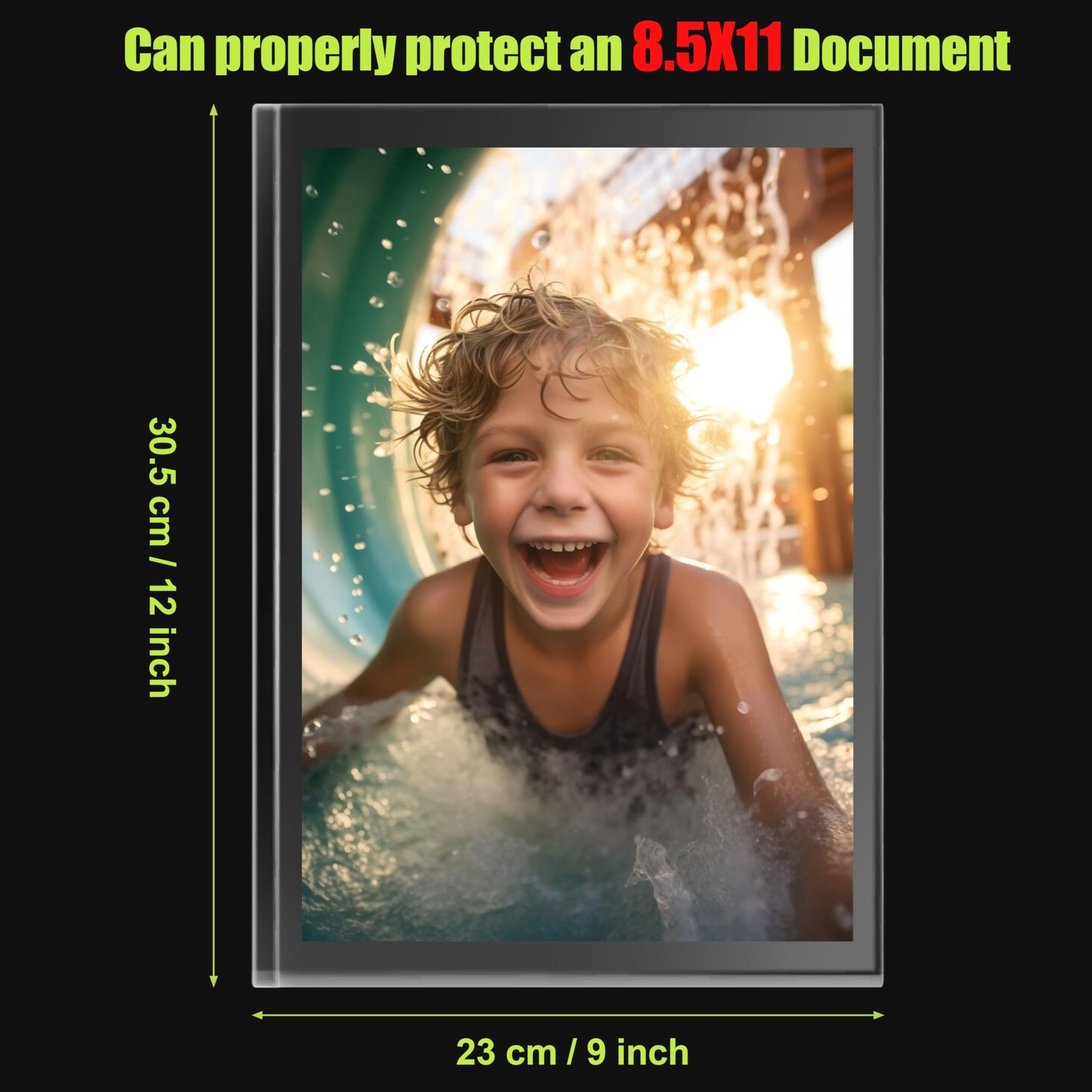 Self Sealing Laminating Pouches: Easy 60-Seconds No Heat Laminating Sheets 20…