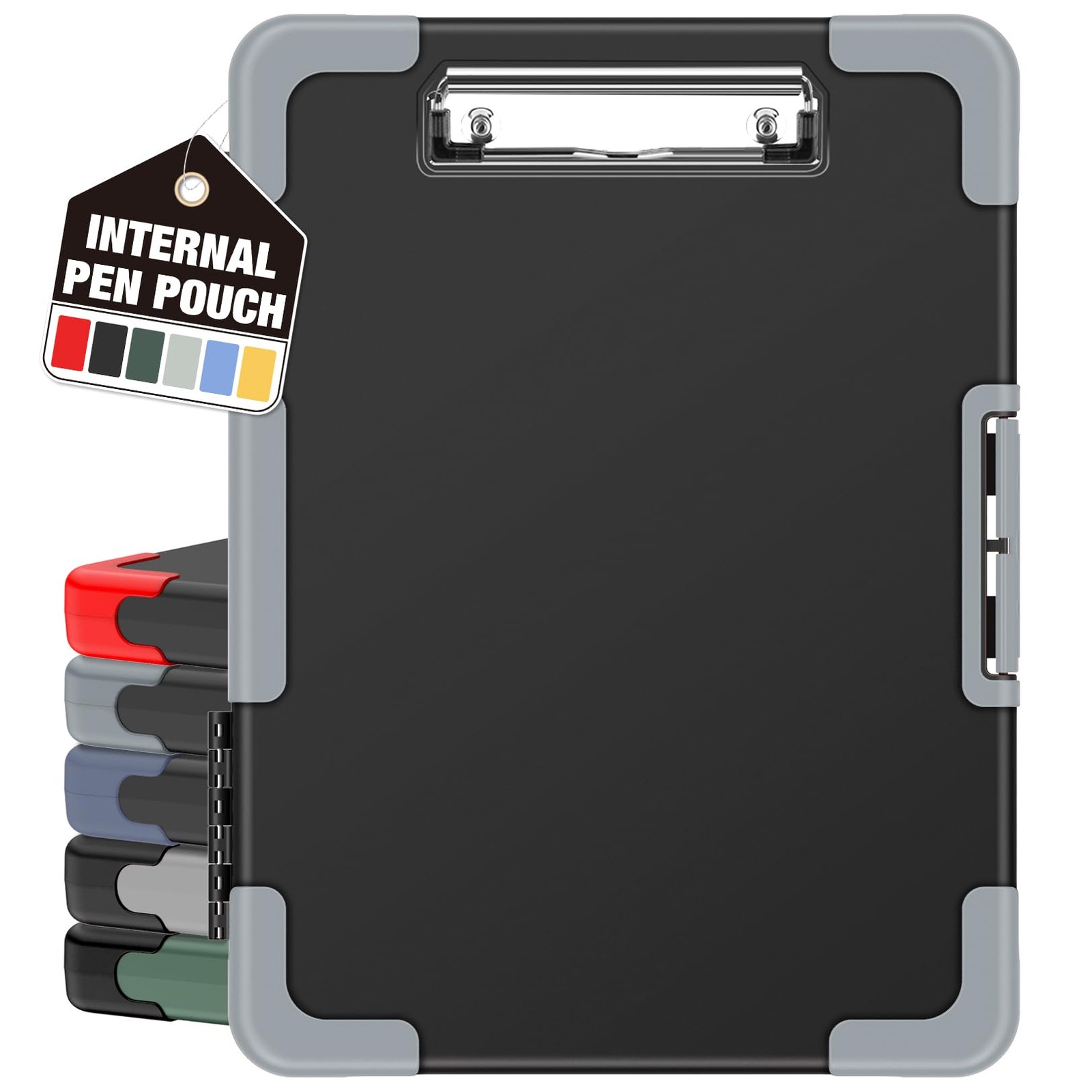 Toughest Clipboard with Storage Internal Pen Pouch Included Letter/ A4 Size S…
