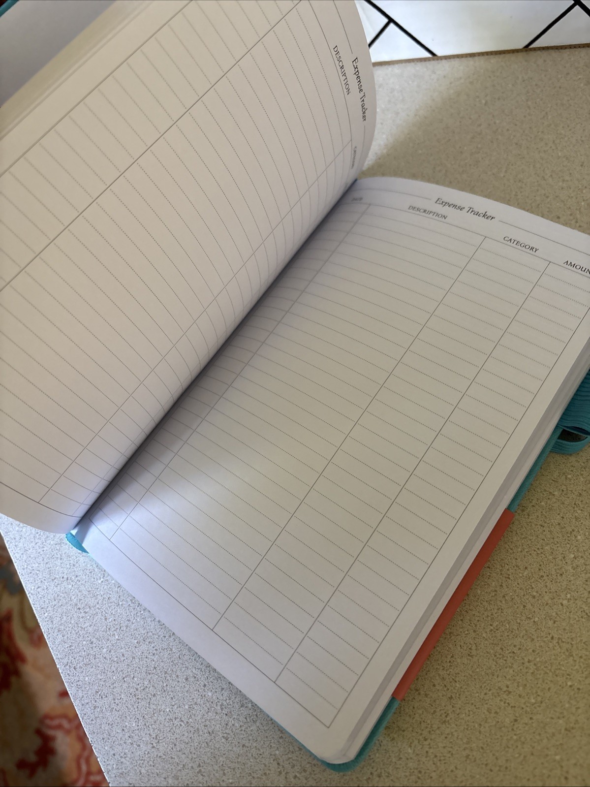 Legend Budget Planner Undated Financial Planner Organizer & Budget Book HC Blue