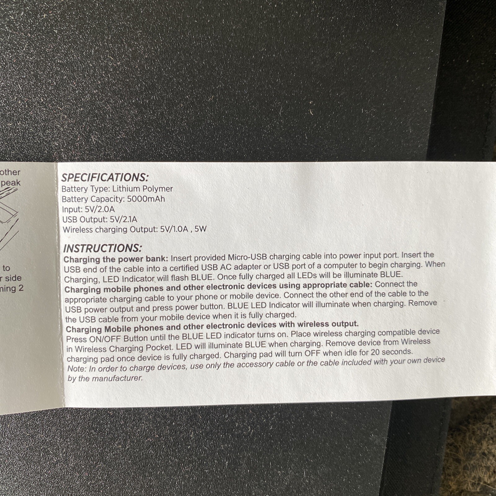 Titus Wireless Charging Journal book