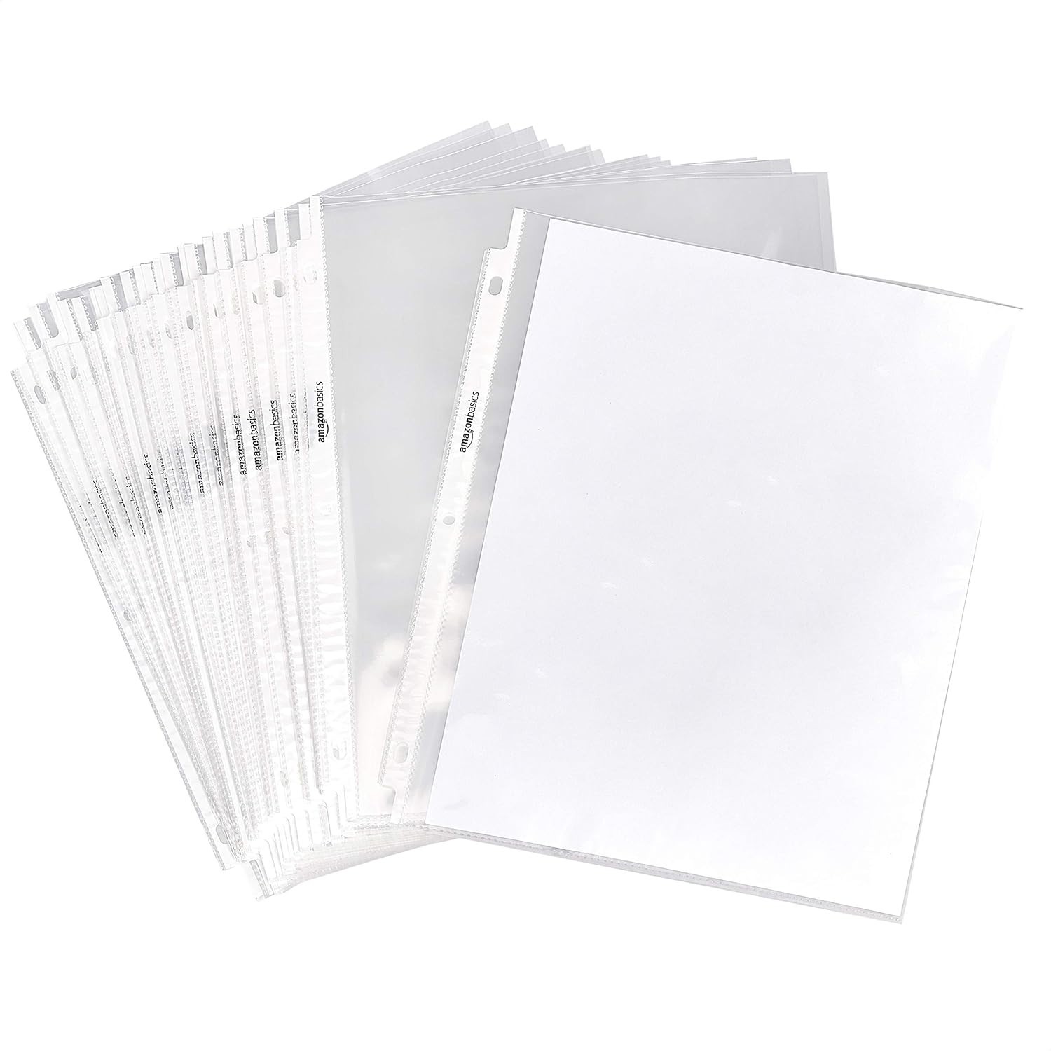 Top-Loading Clear Sheet Protectors – Letter Size, 2000 Count for Business Use