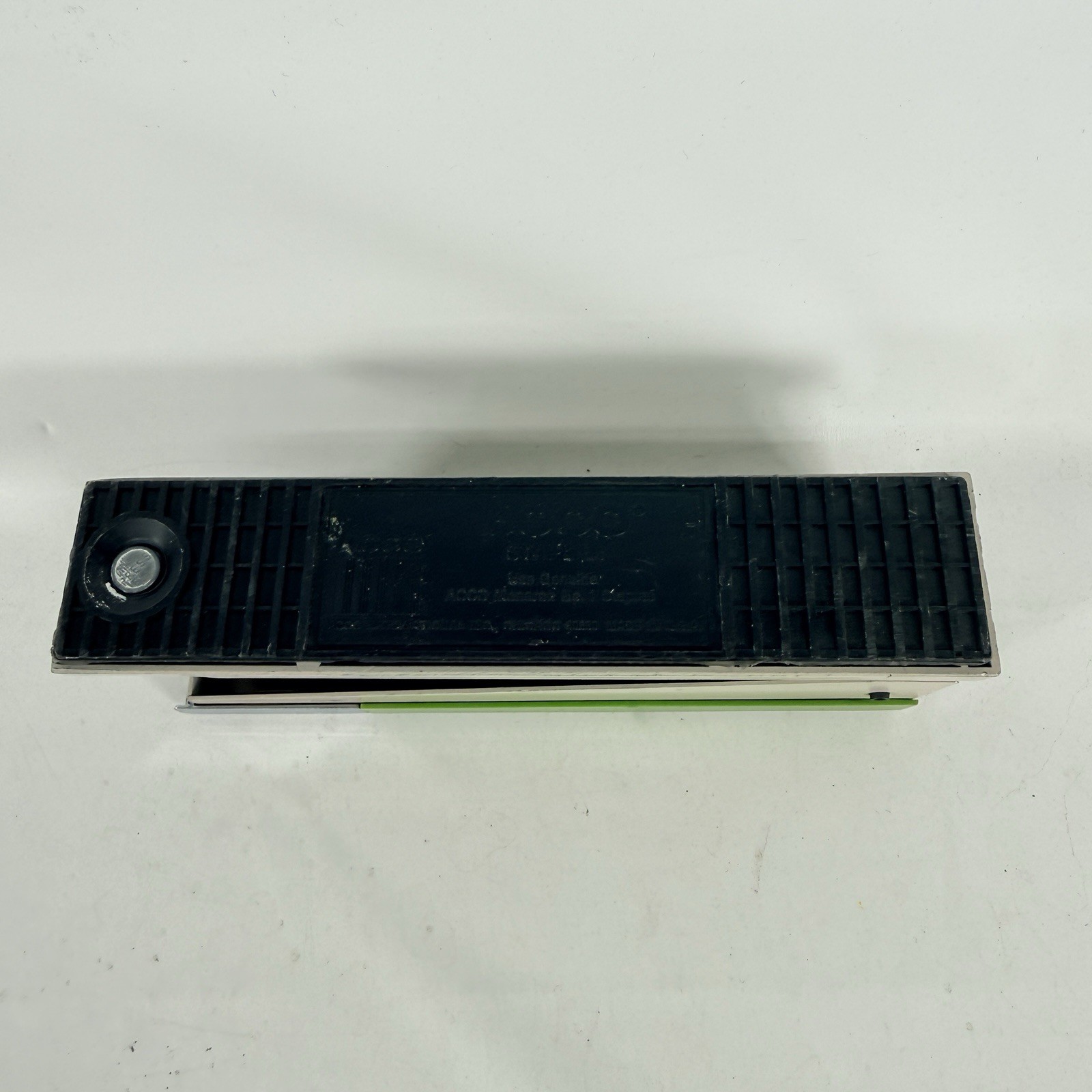 Vintage ACCO 20 STAPLER Lime Green Avocado Green MCM Mod Retro Made In USA
