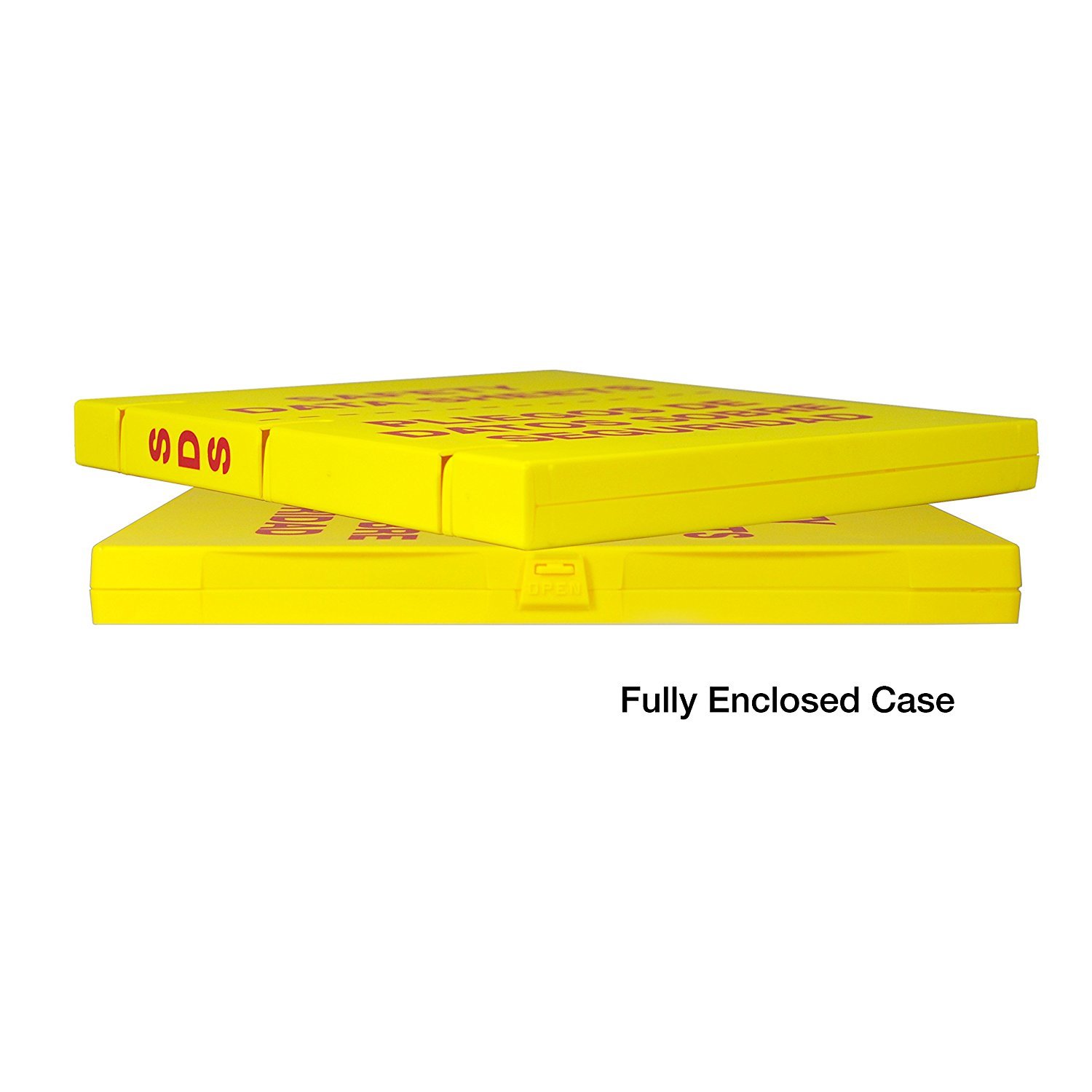 SDS Safety Data Sheet Binder, 1″ Capacity, Polypropylene Rings, Fully Enclosed