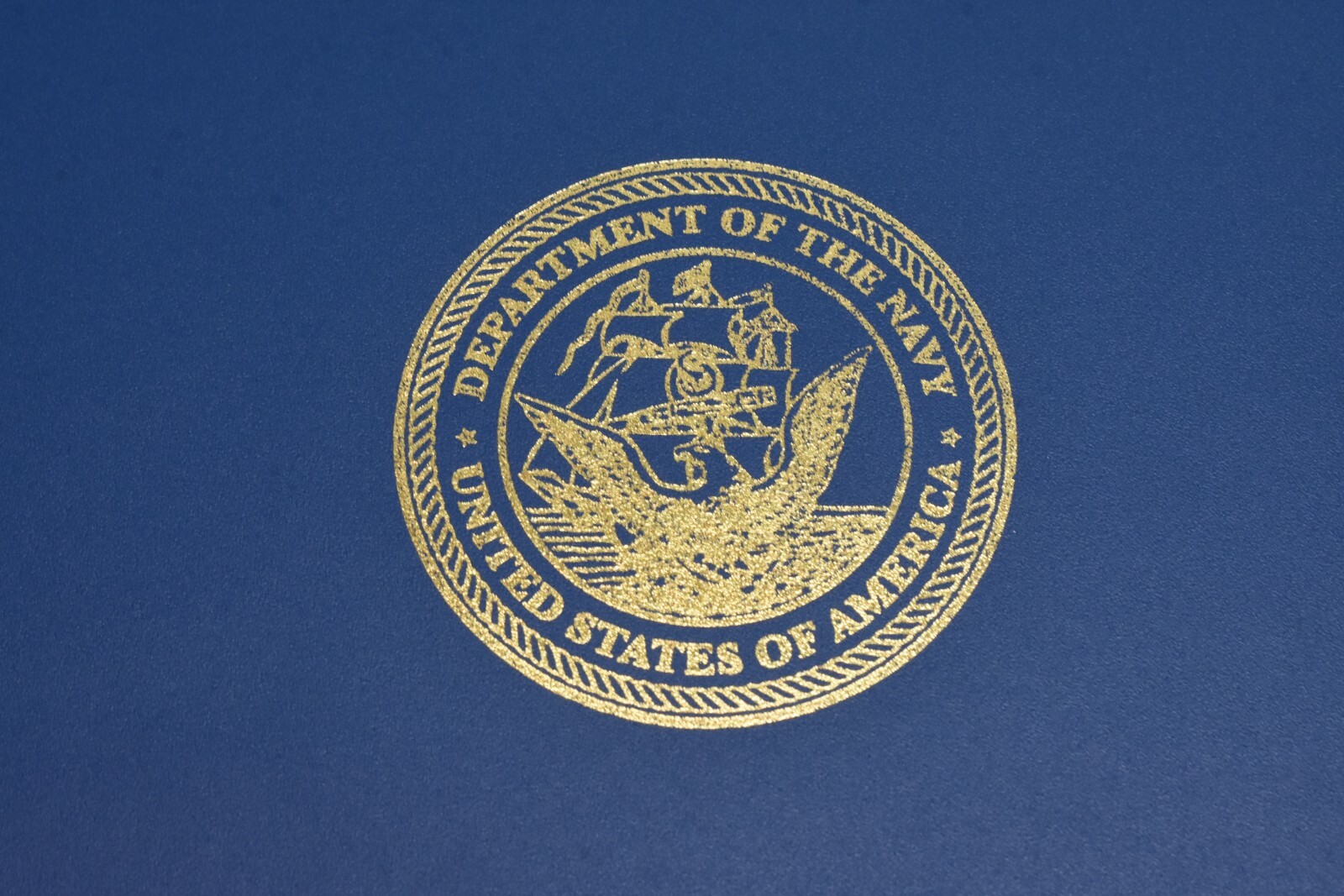 Lot of 20 United States Department of the Navy Diploma Award Holder Binder 12012