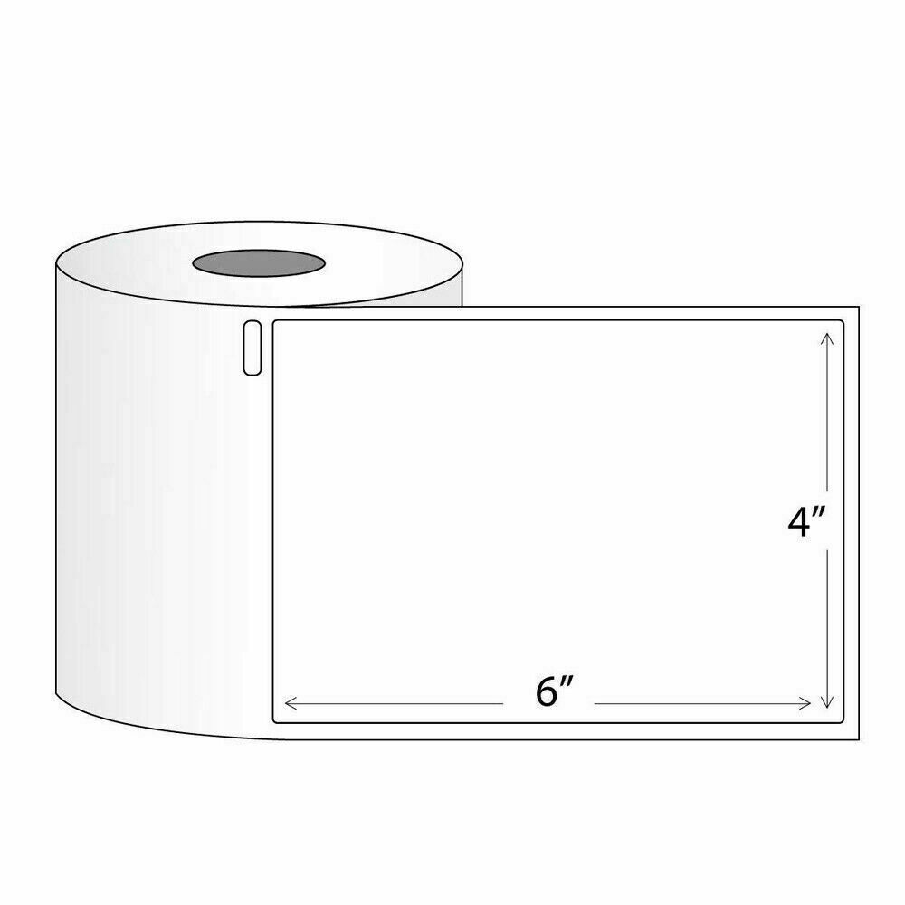 12 Rolls 220 DYMO 4XL Direct Thermal Shipping Labels 4″ x 6″ 1744907 Compatible
