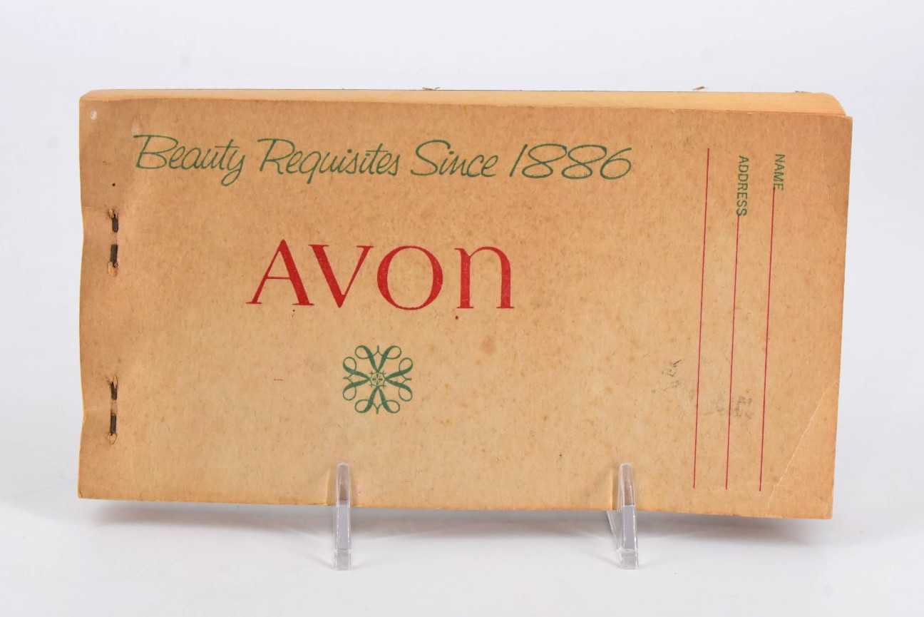 Vintage Avon Sales Order Receipt Book UNUSED Carbon Copy