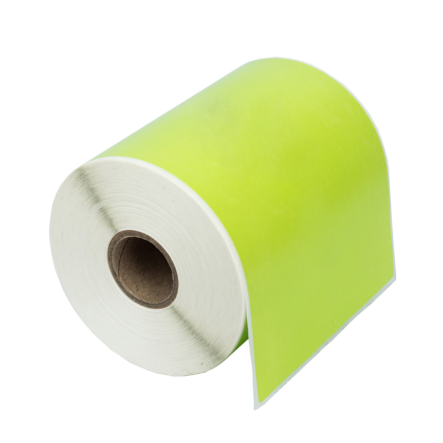 ZEBRA 4×6 COLOR (4″ x 6″) GREEN Direct Thermal Labels 1″ Core – (11) Rolls / 250