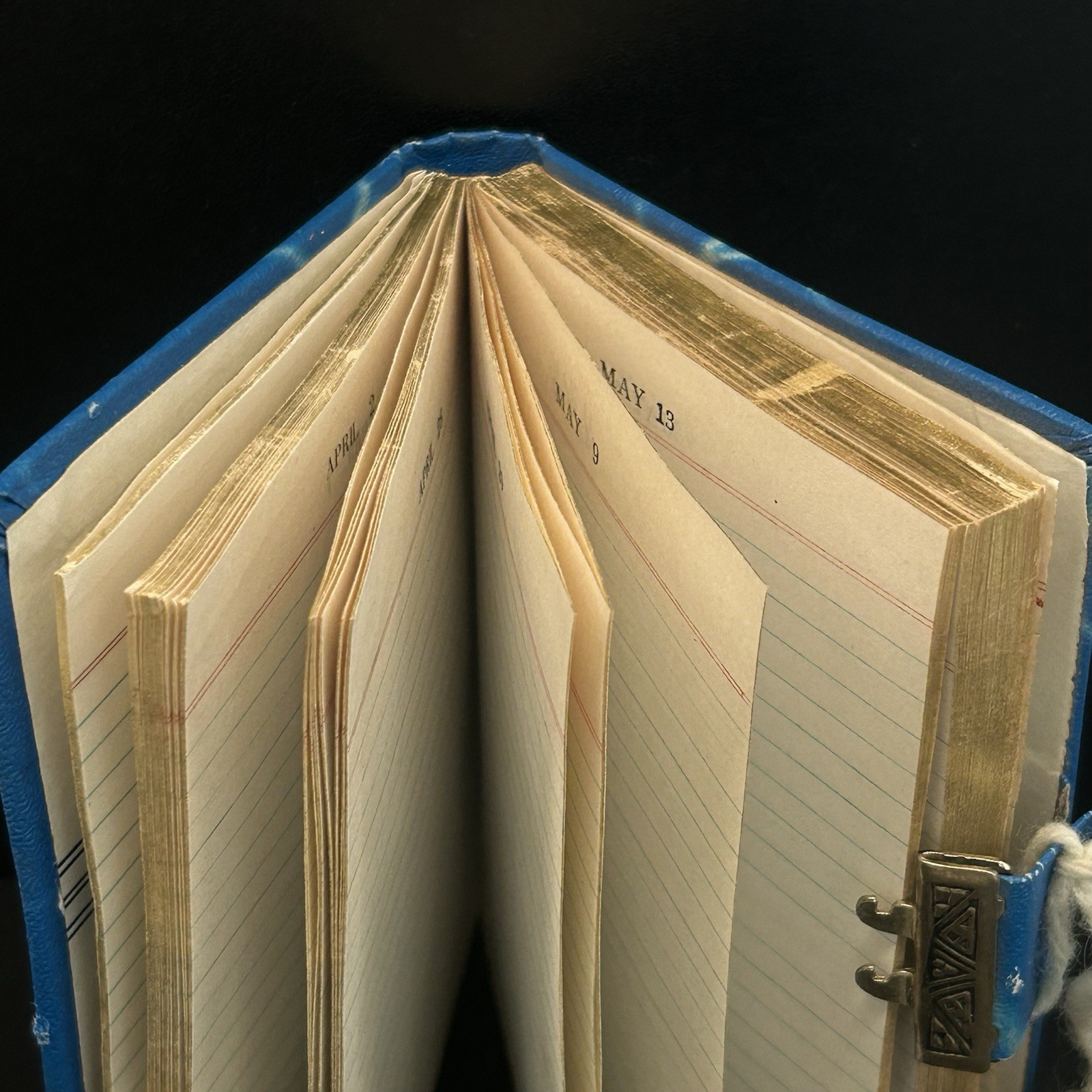 Vintage One Year Diary With Lock And Keys, Unused READ BELOW